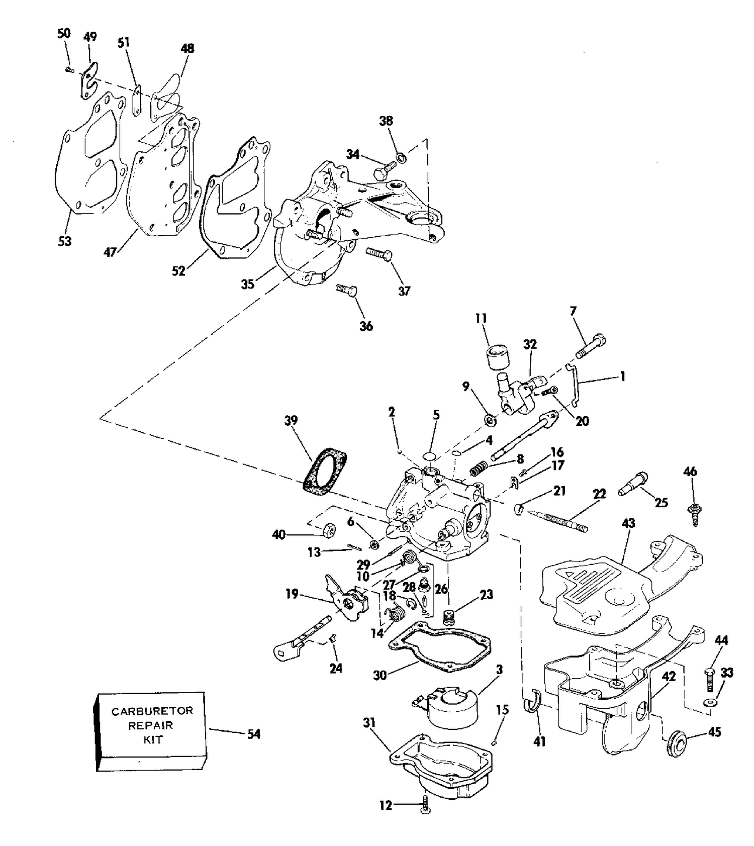 CARBURETOR & MANIFOLD