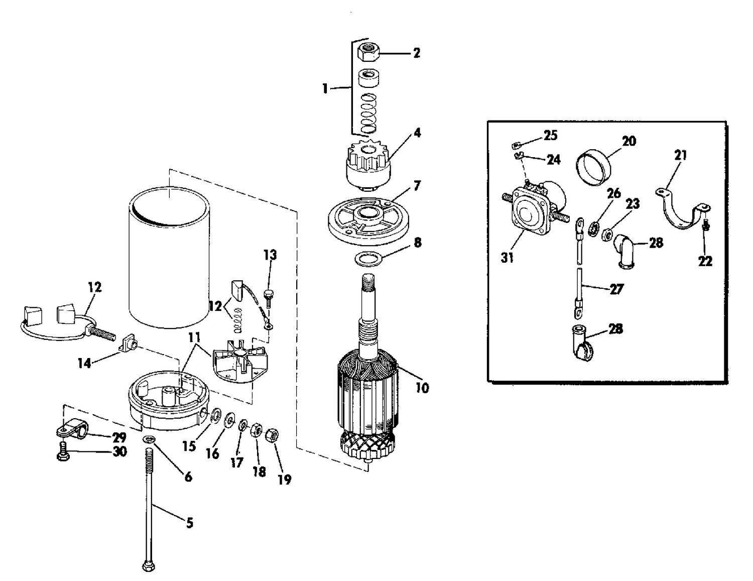 ELECTRIC STARTER & SOLENOID