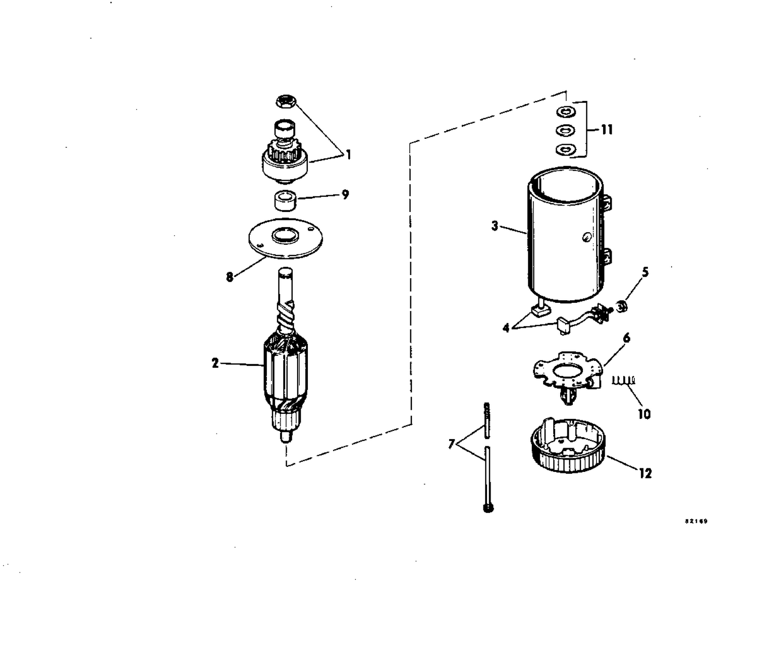 ELECTRIC STARTER PRESTOLITE MODELS MJL-4005