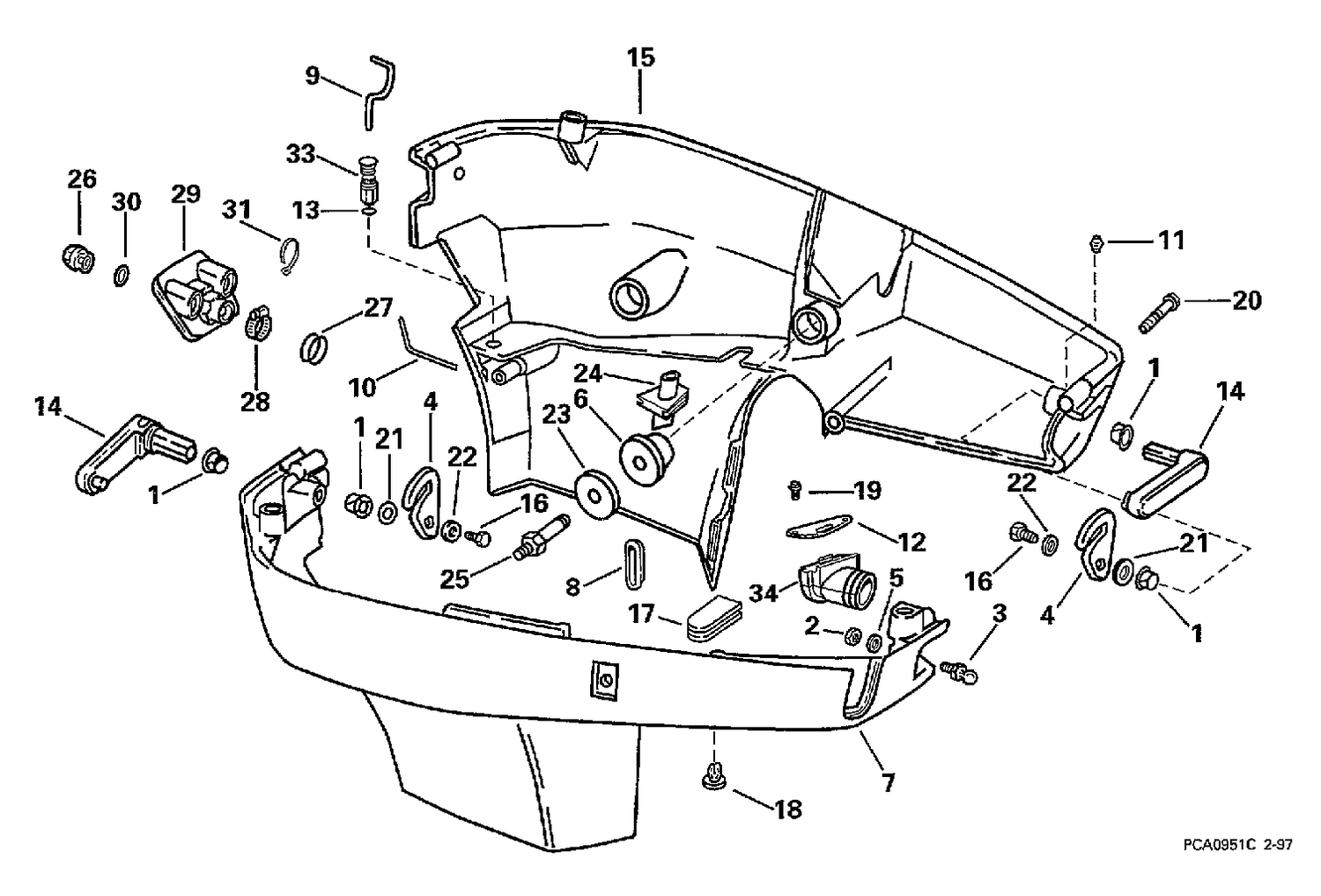 LOWER ENGINE COVER