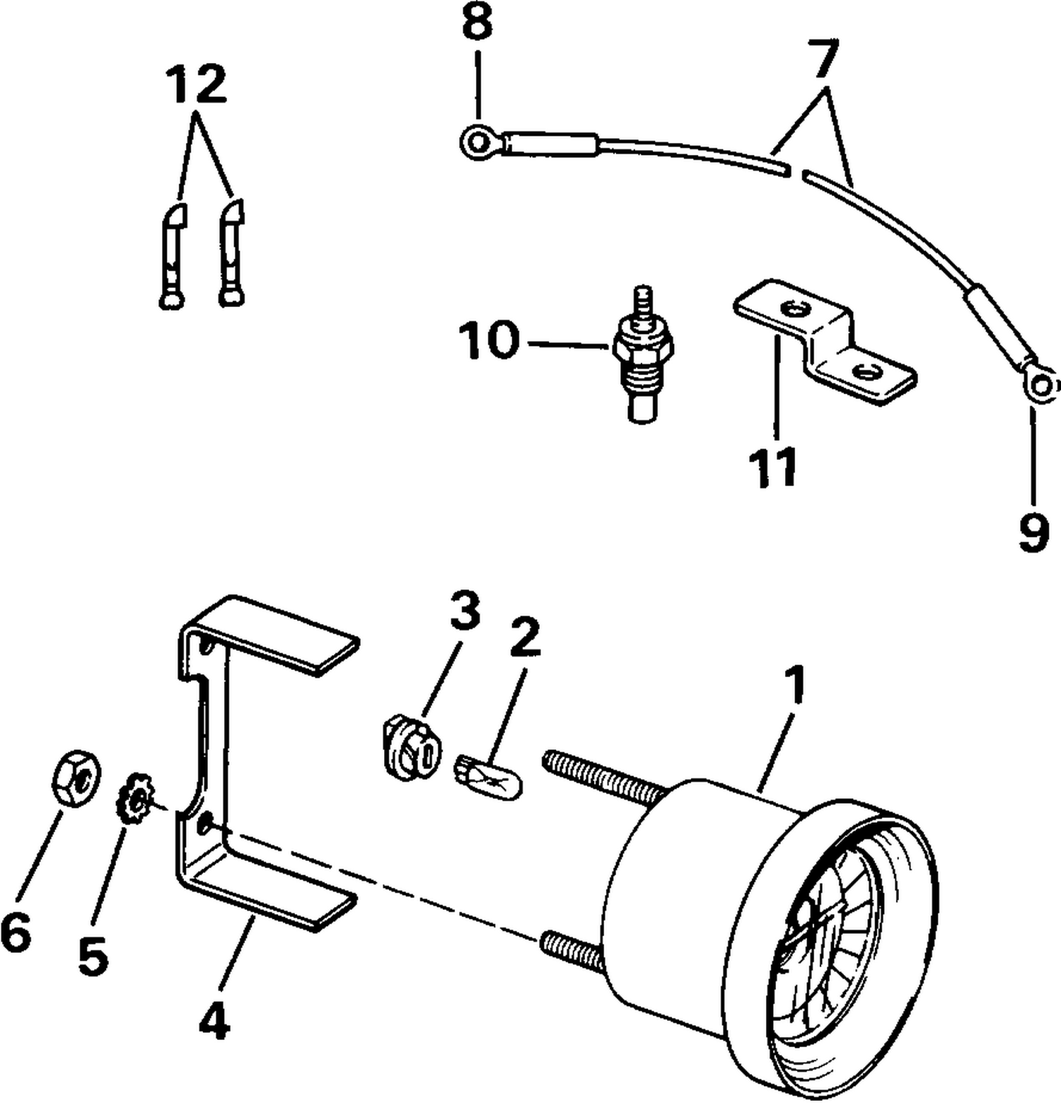 OUTBOARD WATER TEMPERATURE GAUGE KITS