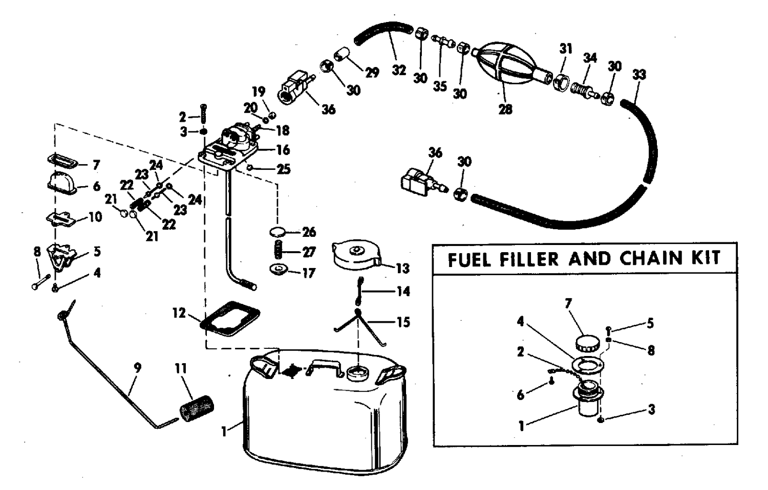 6 GALLON FUEL TANK KIT