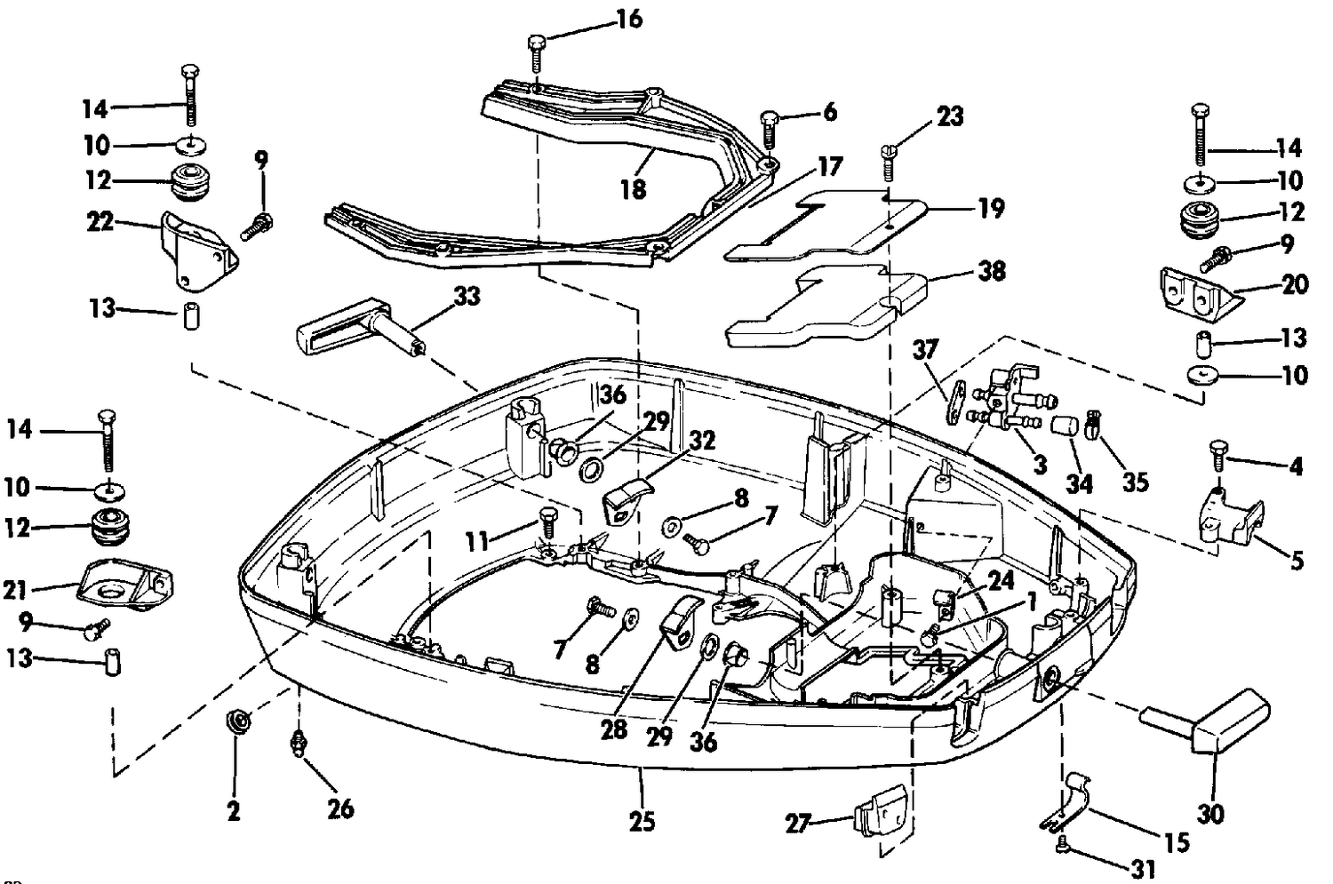 LOWER ENGINE COVER
