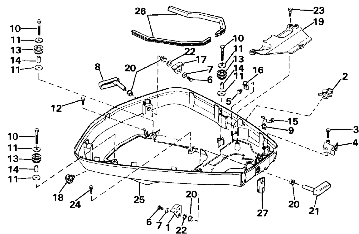 LOWER ENGINE COVER