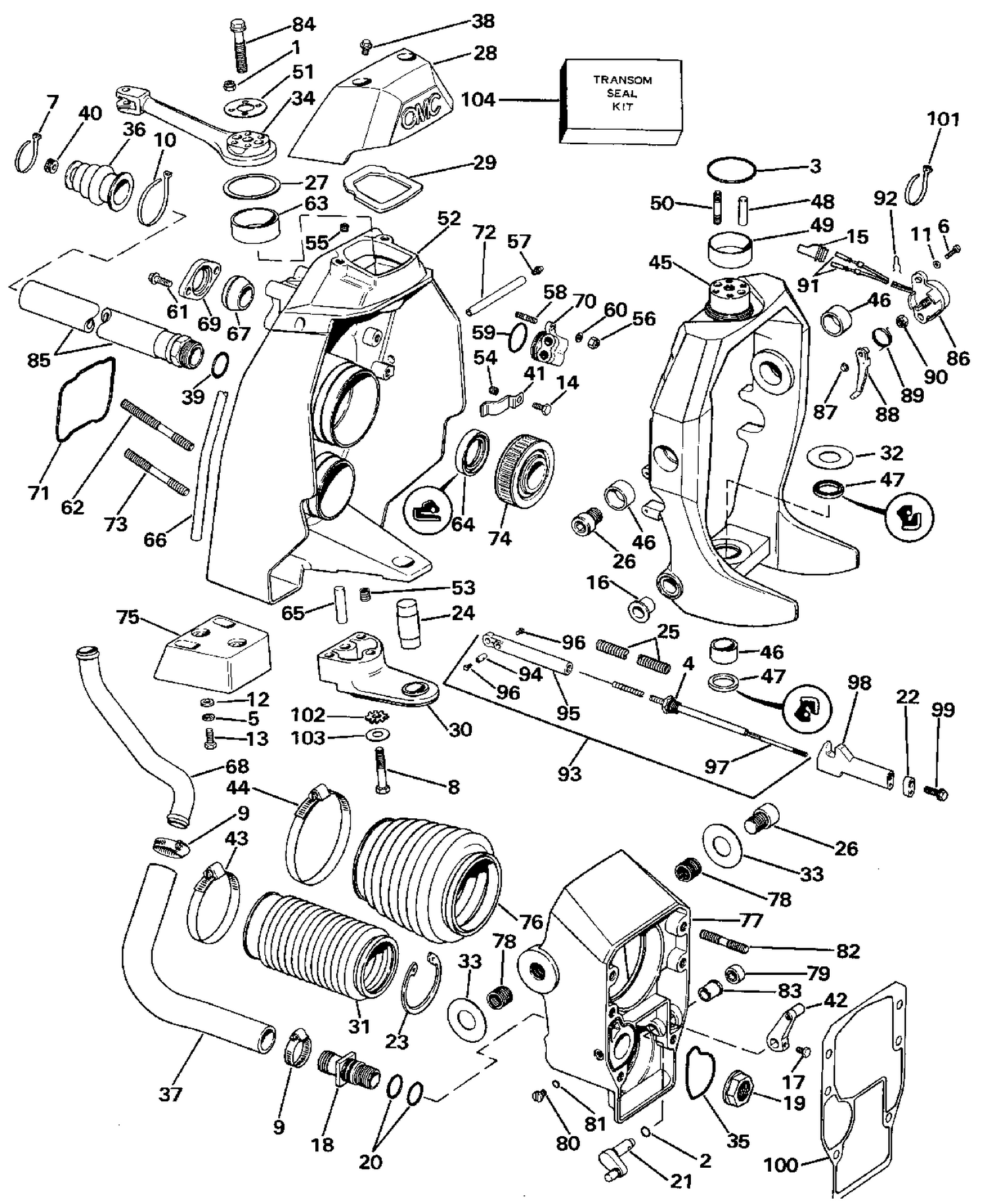 TRANSOM MOUNT