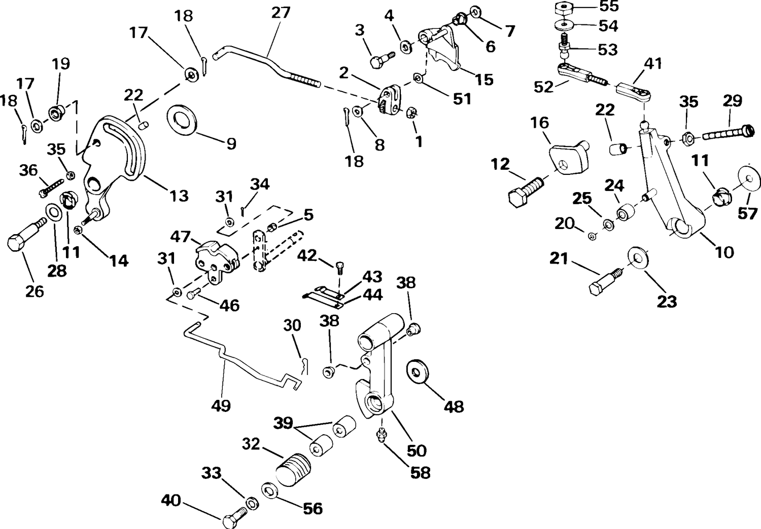 SHIFT & THROTTLE LINKAGE