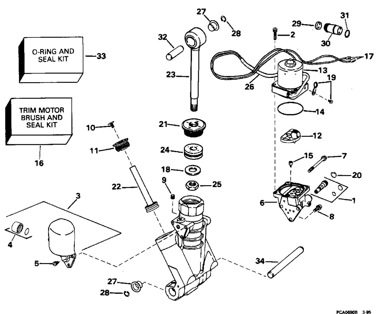 POWER TRIM/TILT HYDRAULIC ASSEMBLY