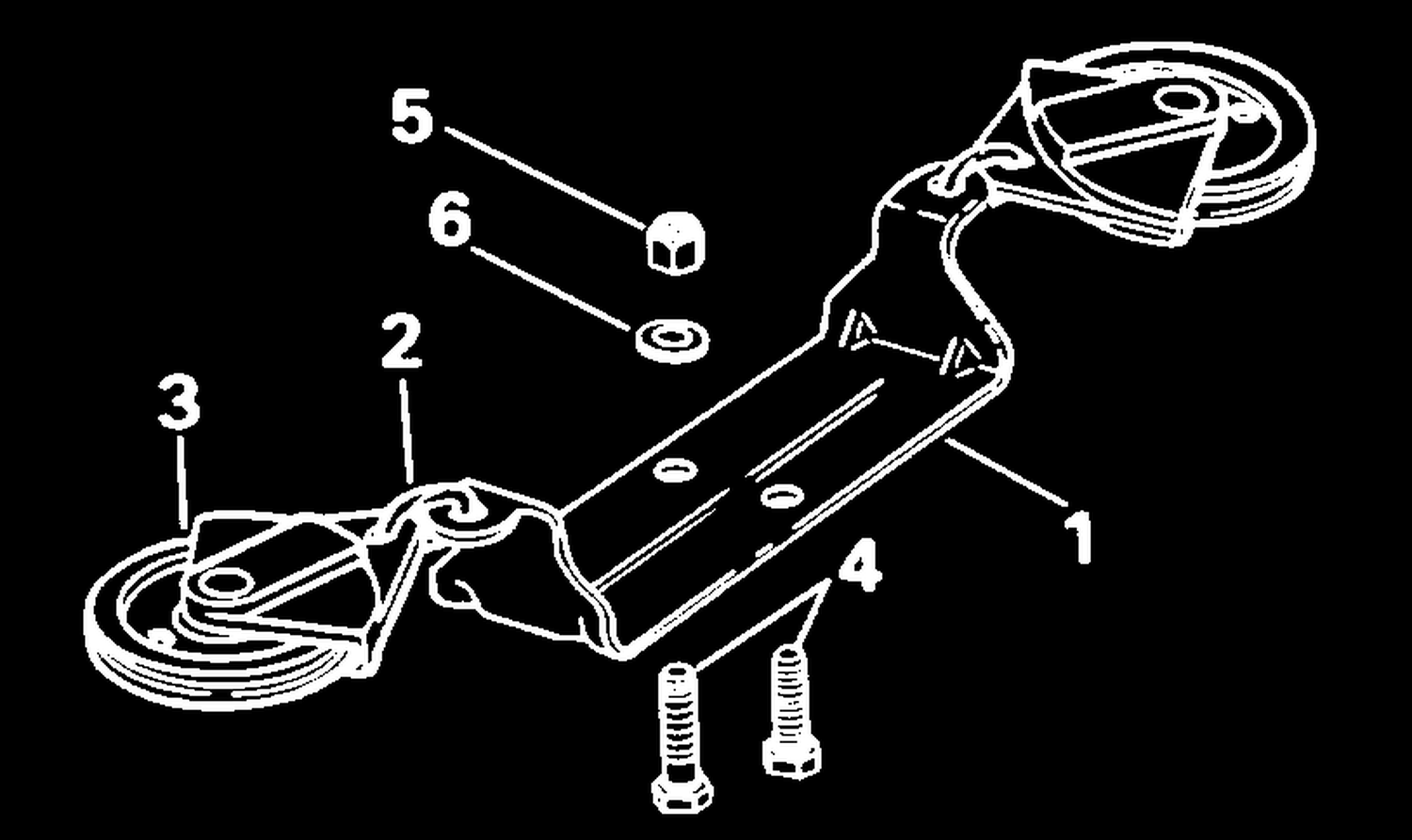 STEERING CONNECTOR KIT-CABLE PULLEY - 25, 35 (3-CYLINDER)
