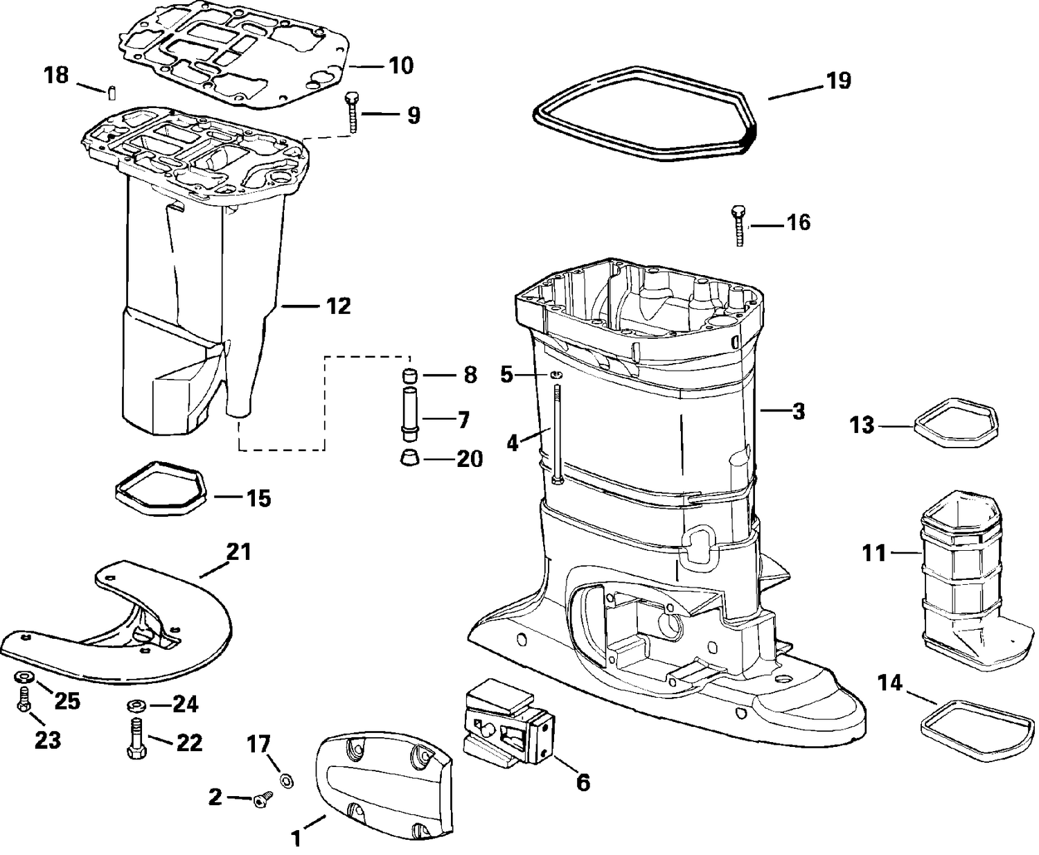 EXHAUST HOUSING