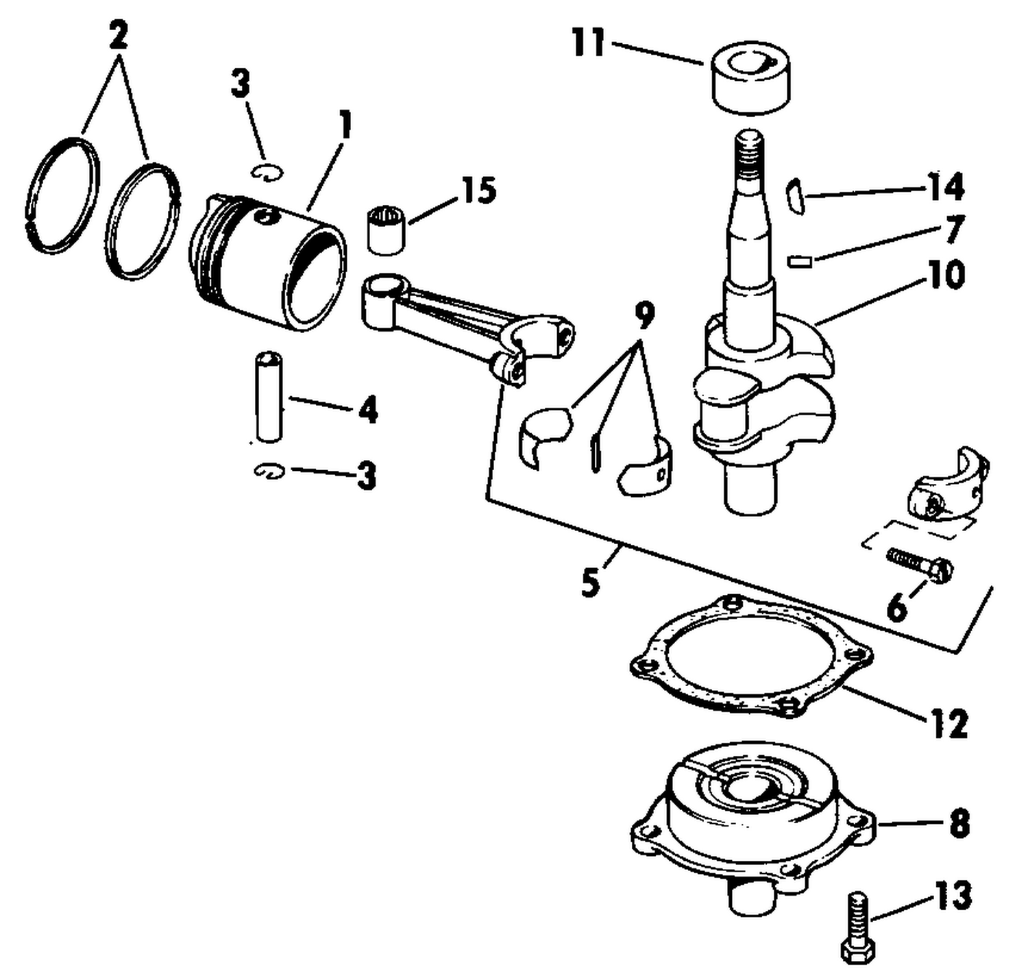 CRANKSHAFT & PISTON