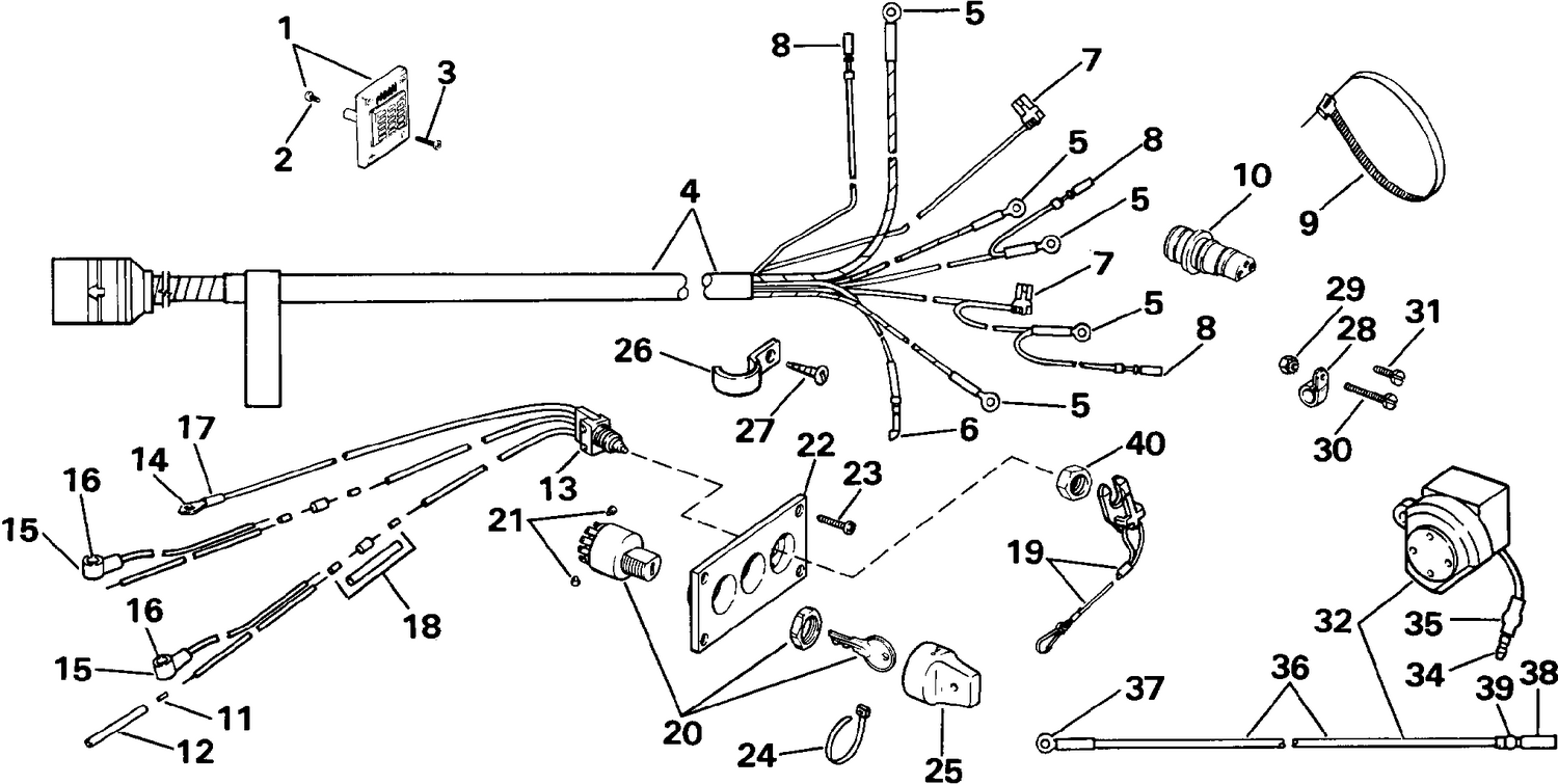 WIRING KIT - DUAL ENGINE