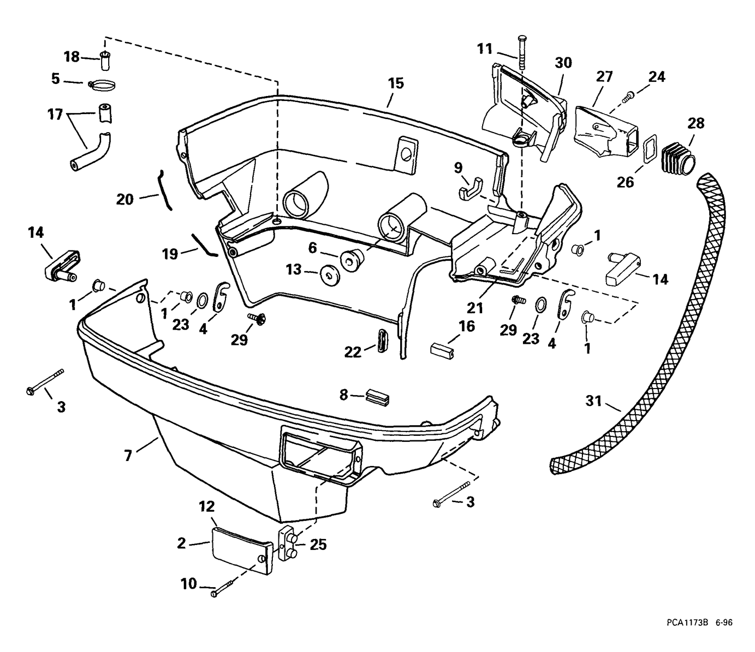 LOWER ENGINE COVER