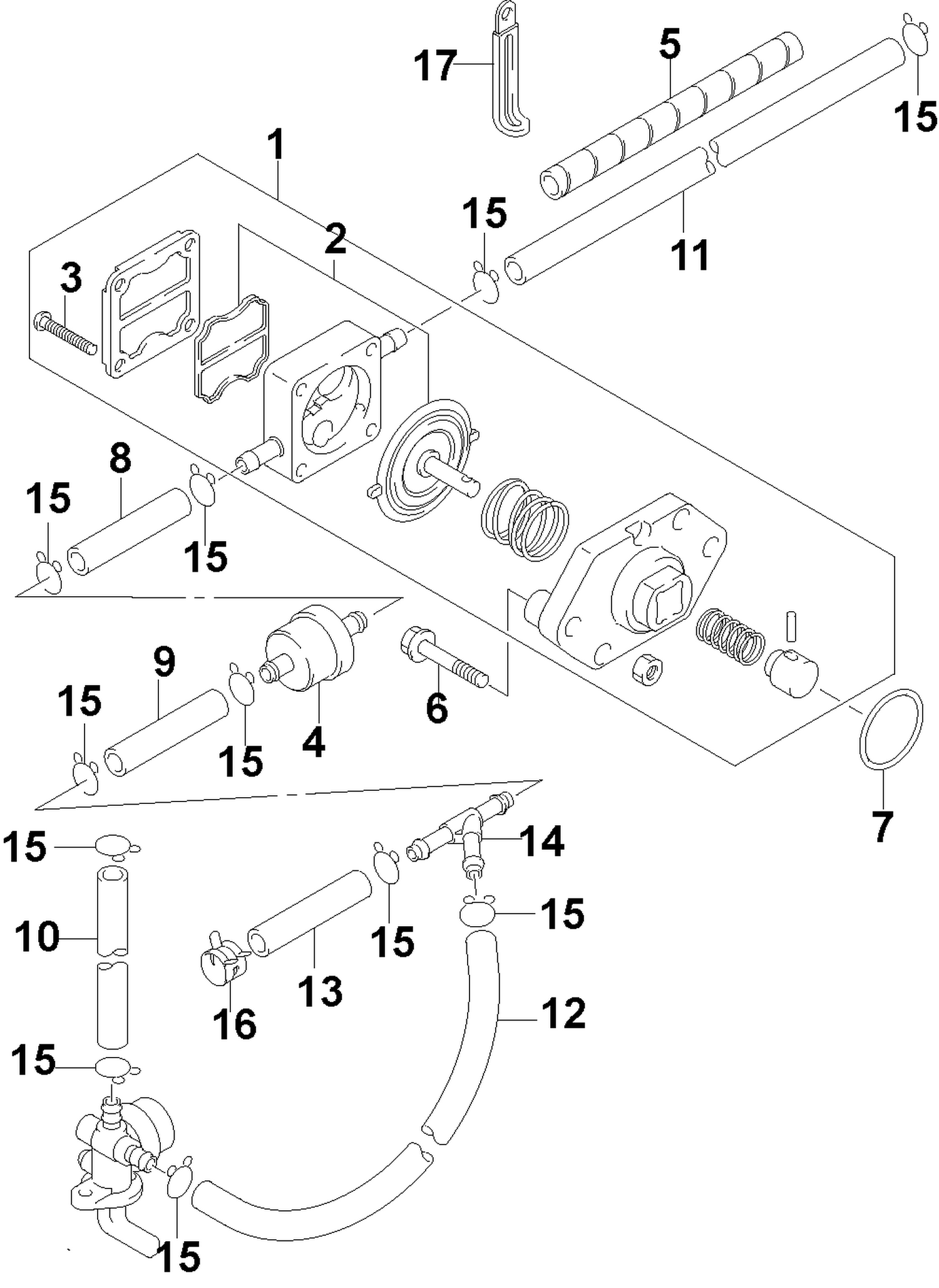 FUEL PUMP 5HP