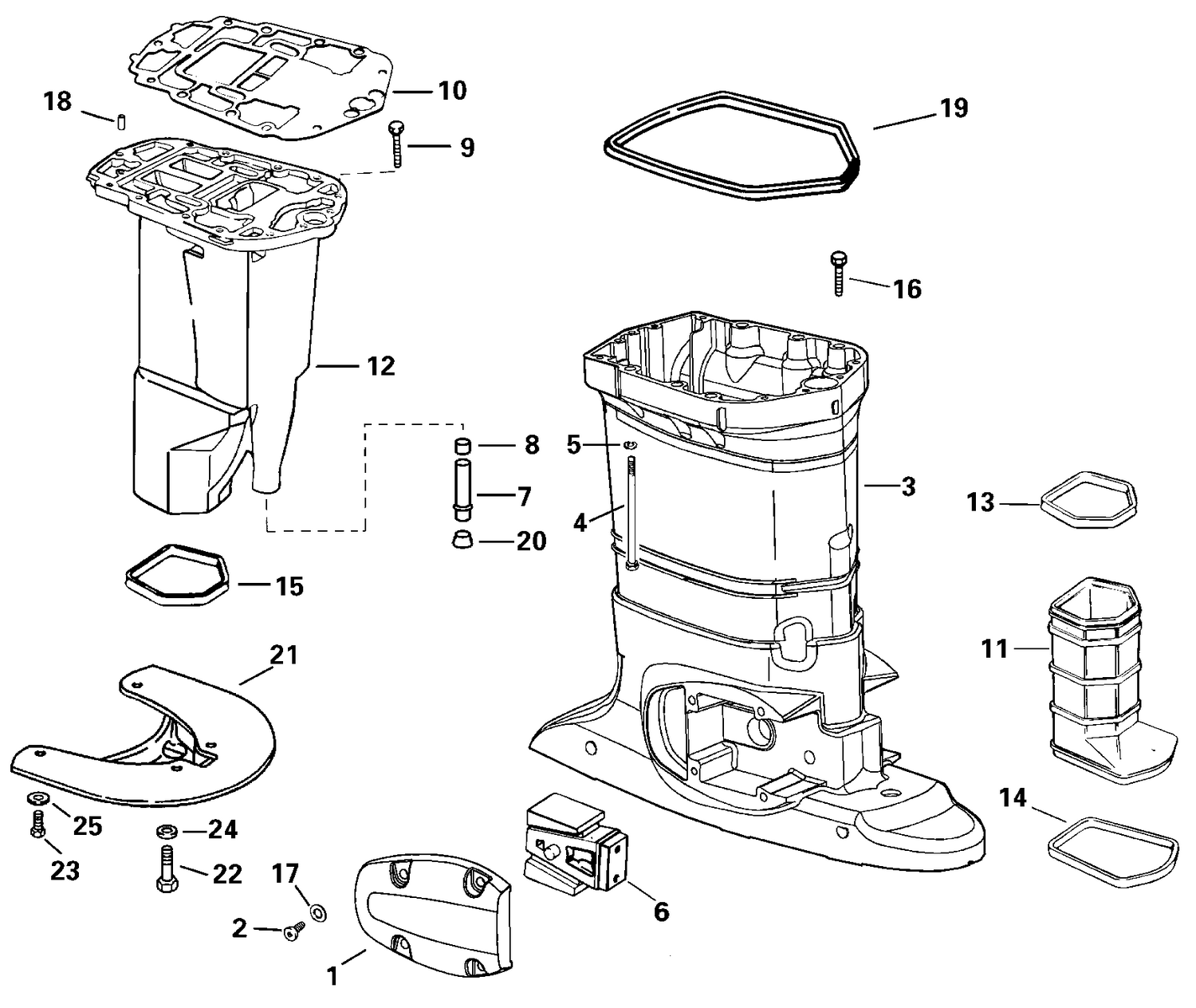 EXHAUST HOUSING