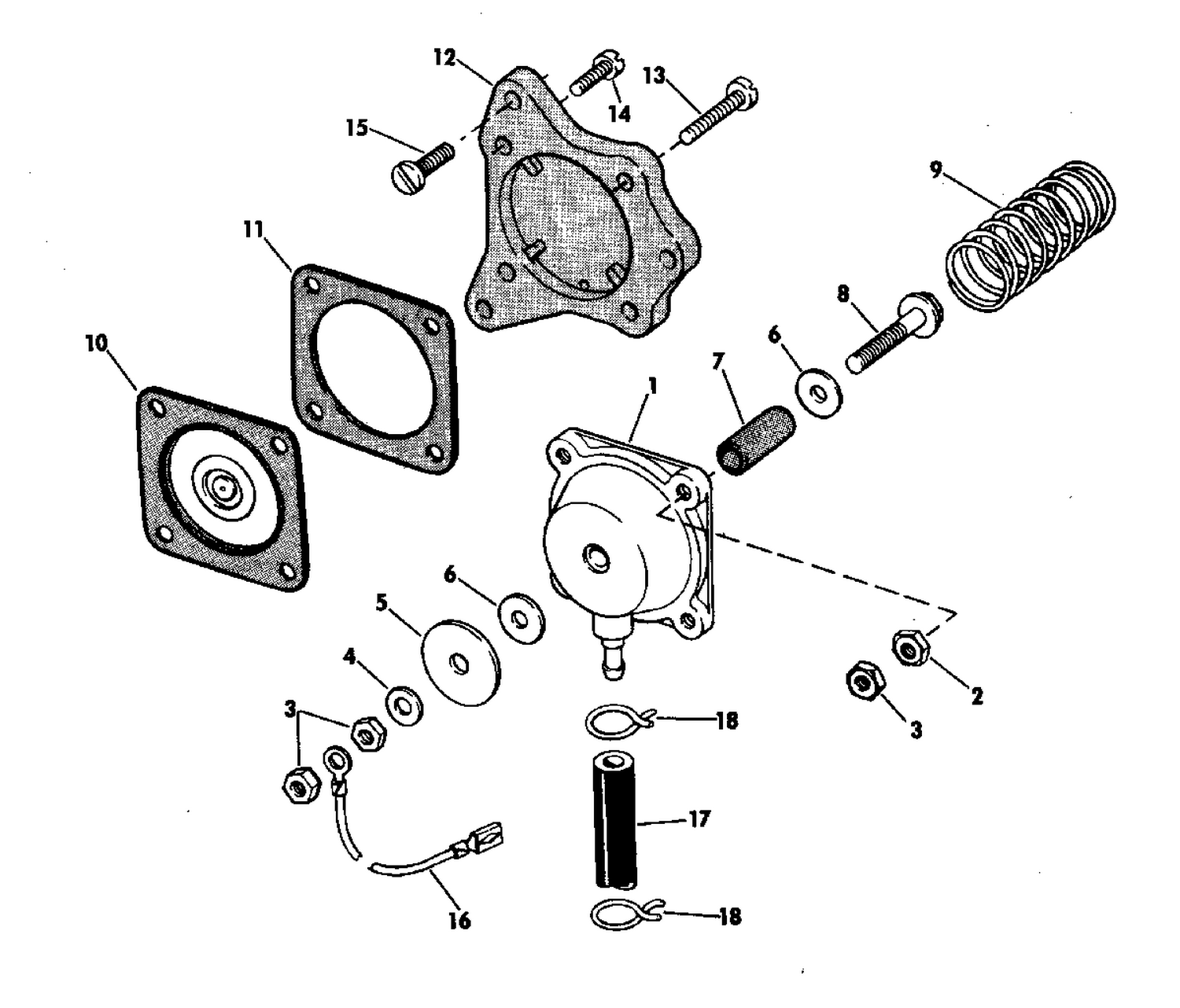 CUT-OUT SWITCH GROUP ELECTRIC SHIFT