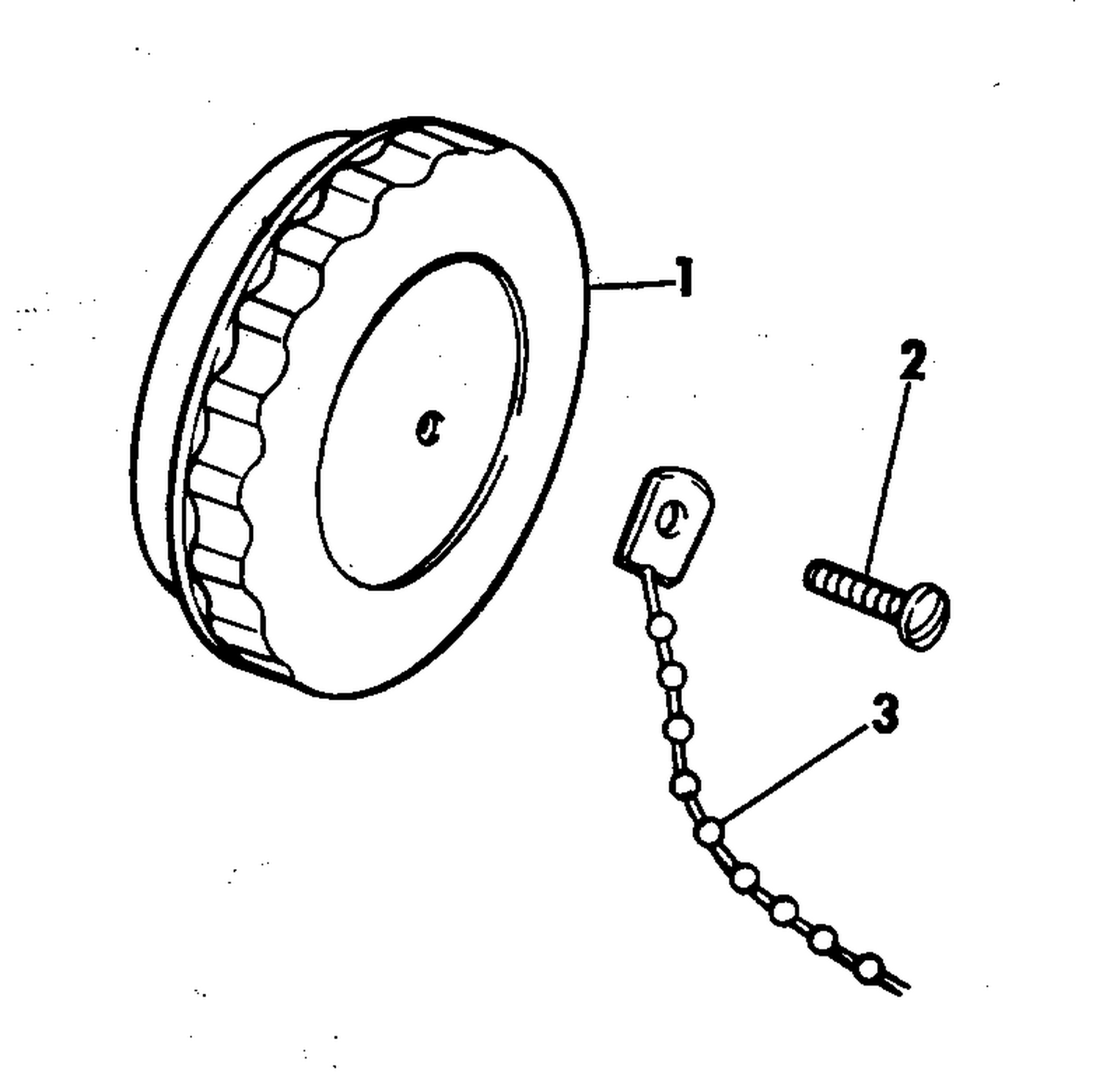 WASTE SYSTEM CAP ASSEMBLY