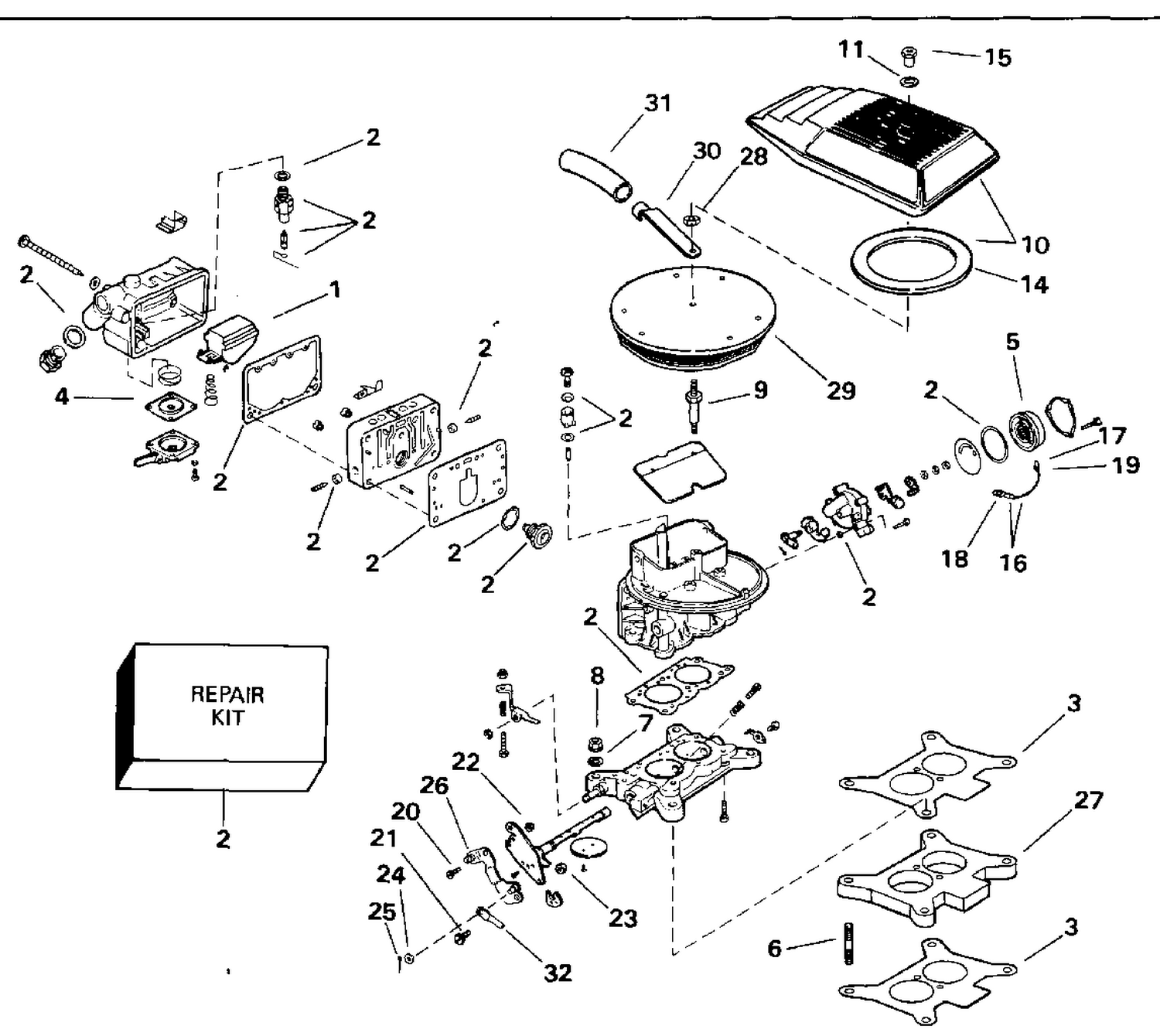 CARBURETOR - 2V