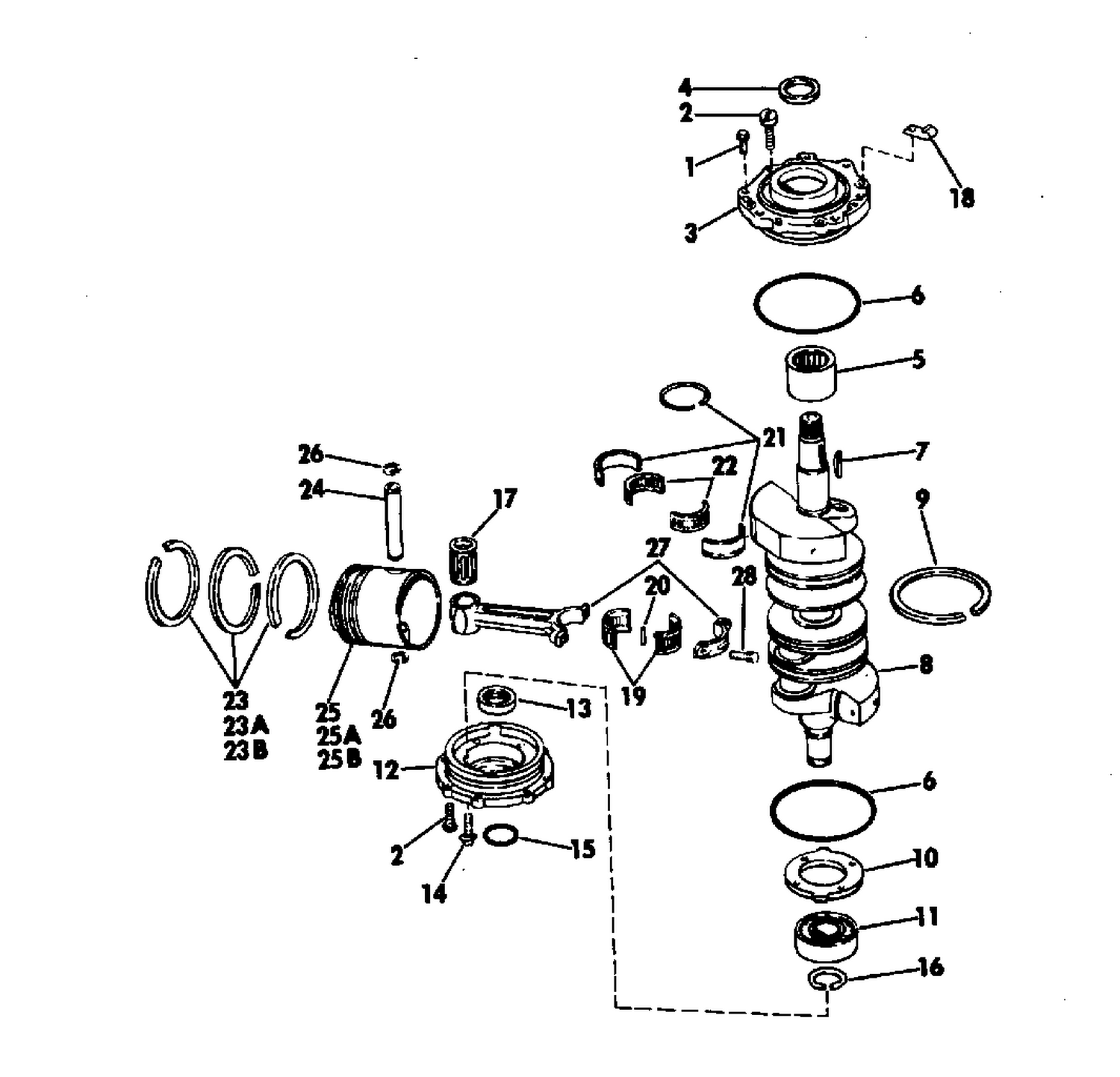 CRANKSHAFT & PISTON