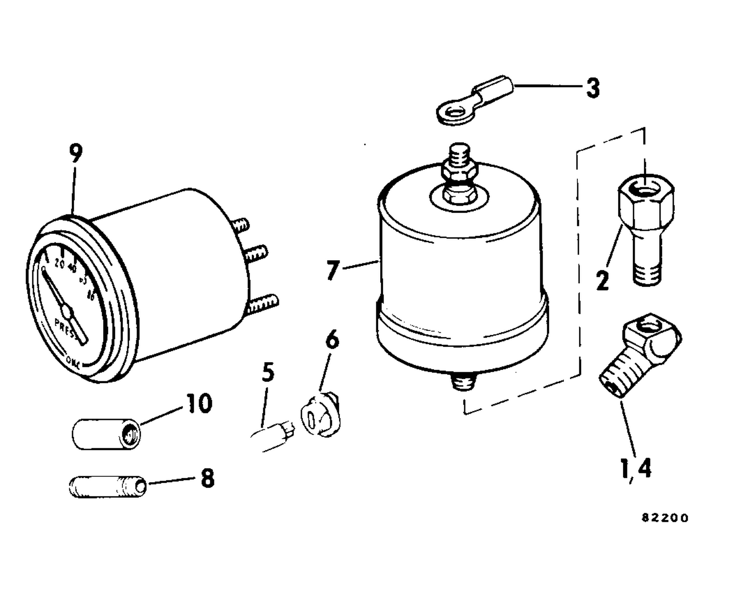 OIL PRESSURE GAUGE KIT