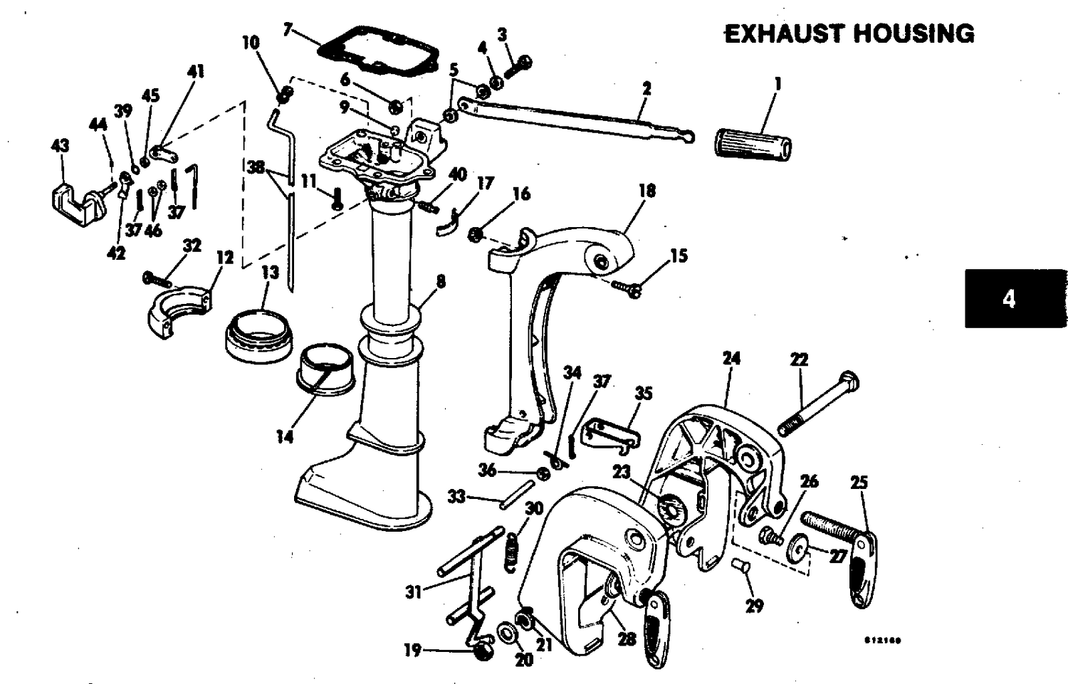 EXHAUST HOUSING
