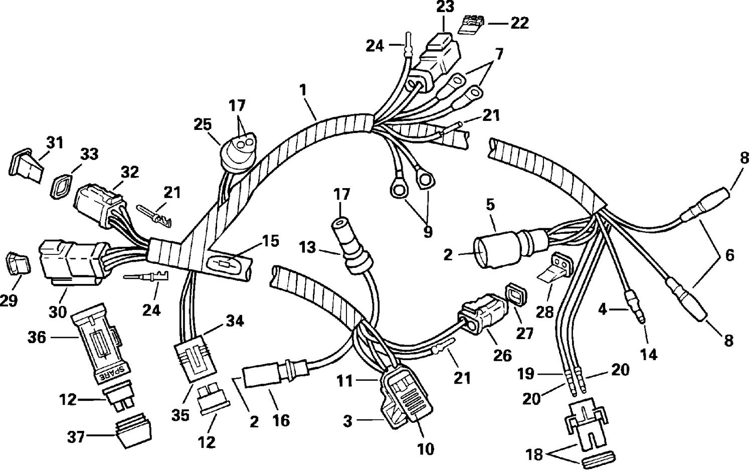 ENGINE HARNESS ASSEMBLY
