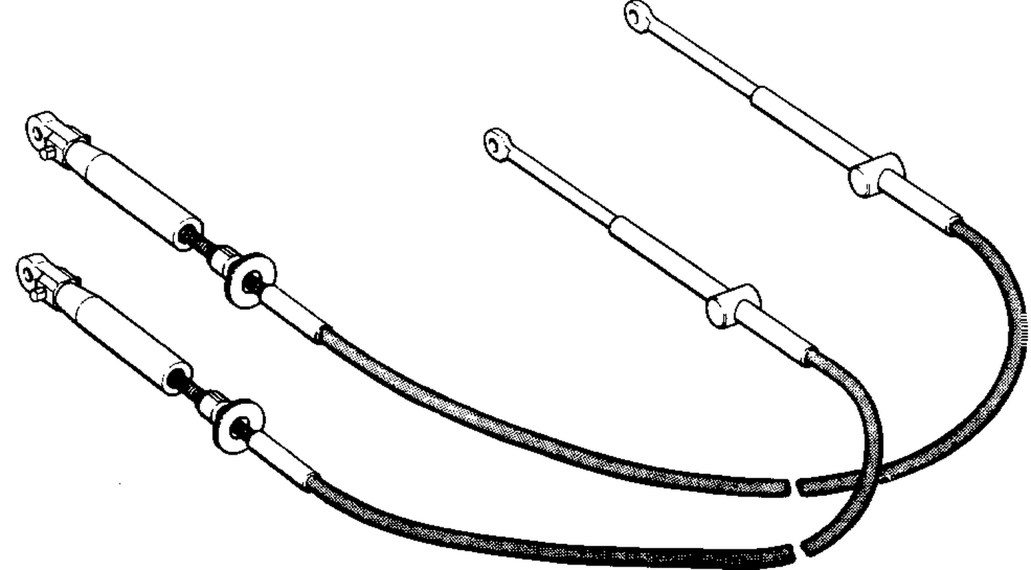SHIFT THROTTLE CABLES