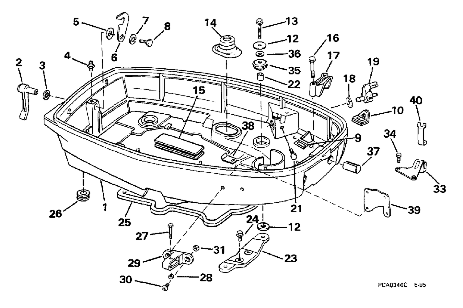 LOWER ENGINE COVER