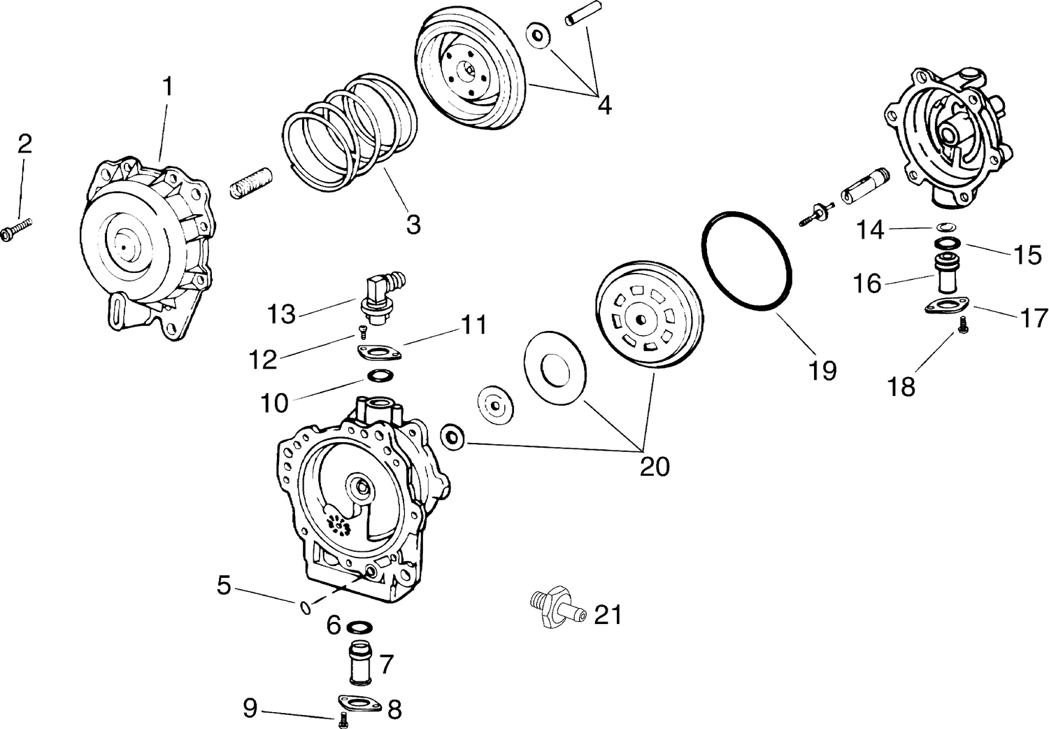 REPLACEMENT FUEL PUMP - PREMIX