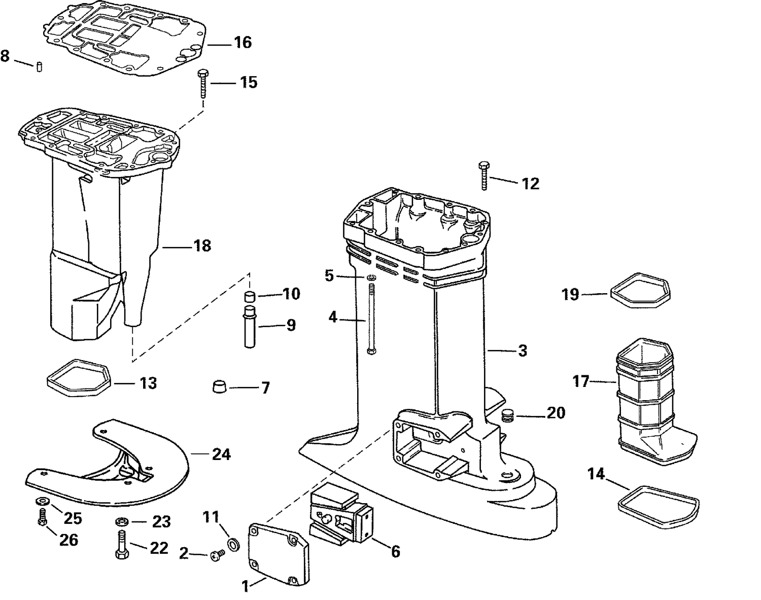 EXHAUST HOUSING