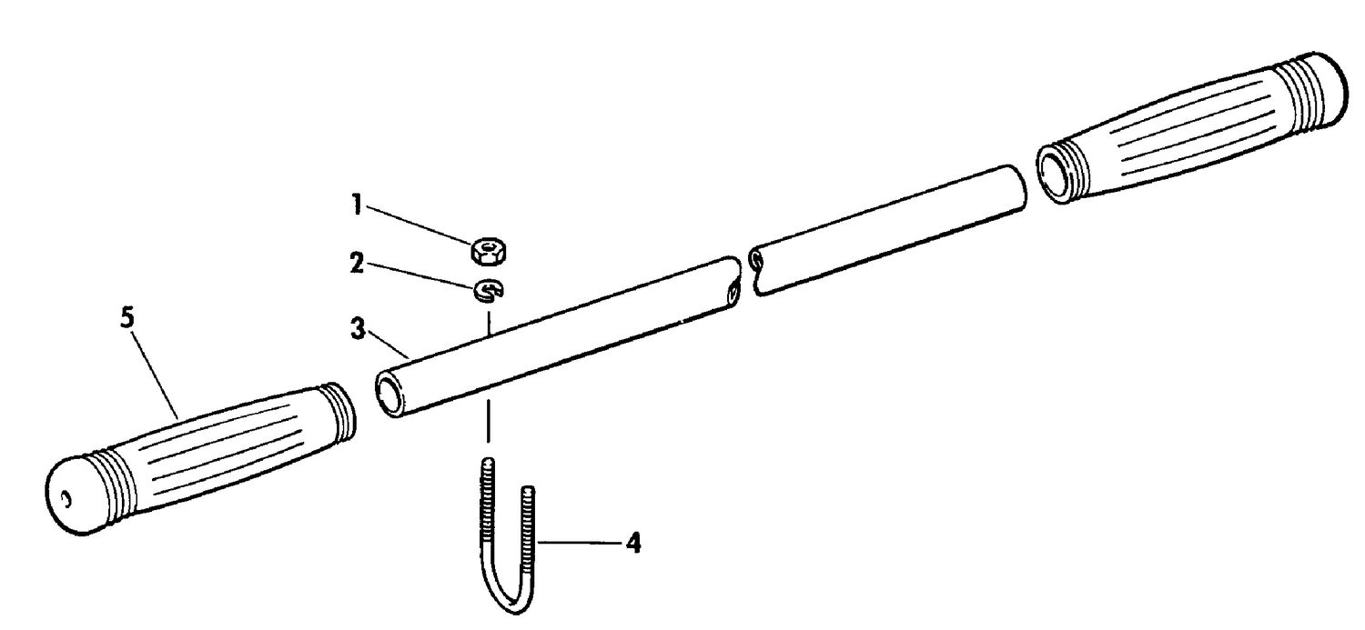 CARRYING HANDLE ASSEMBLY 25 & 40 COMMERCIAL