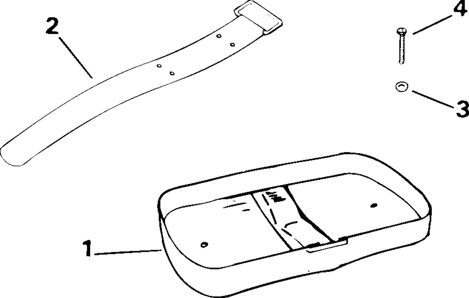 FUEL TANK TRAY KIT