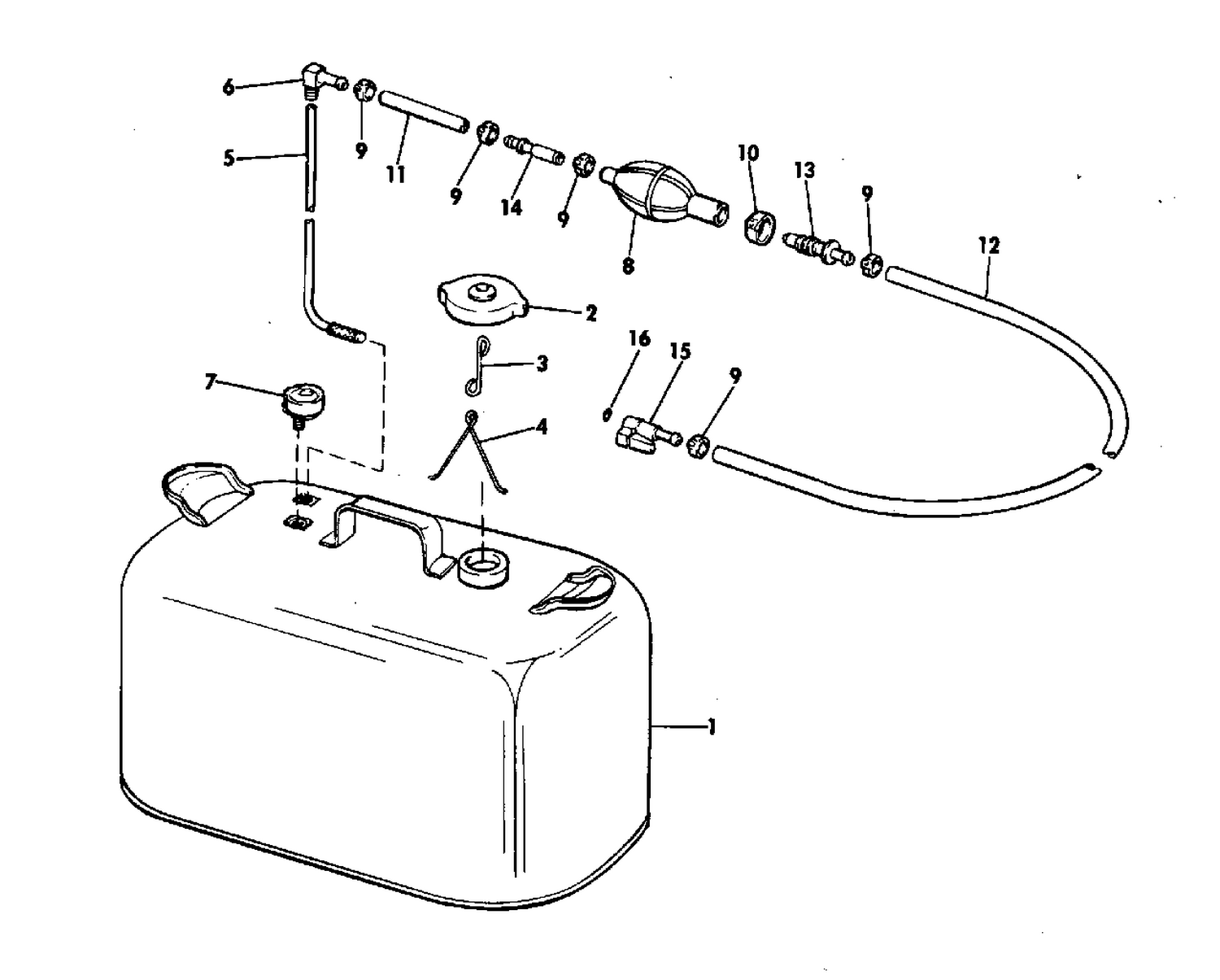 FUEL TANK-6 GALLON