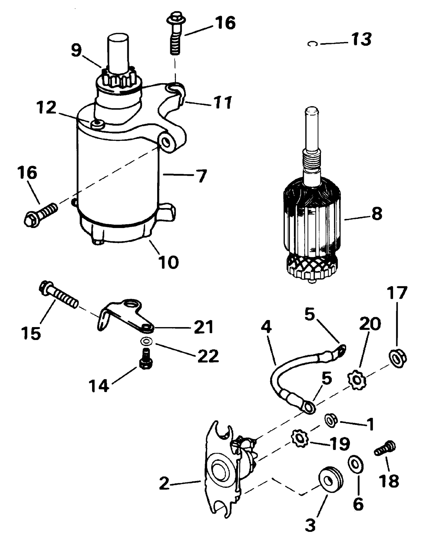 STARTER MOTOR & SOLENOID