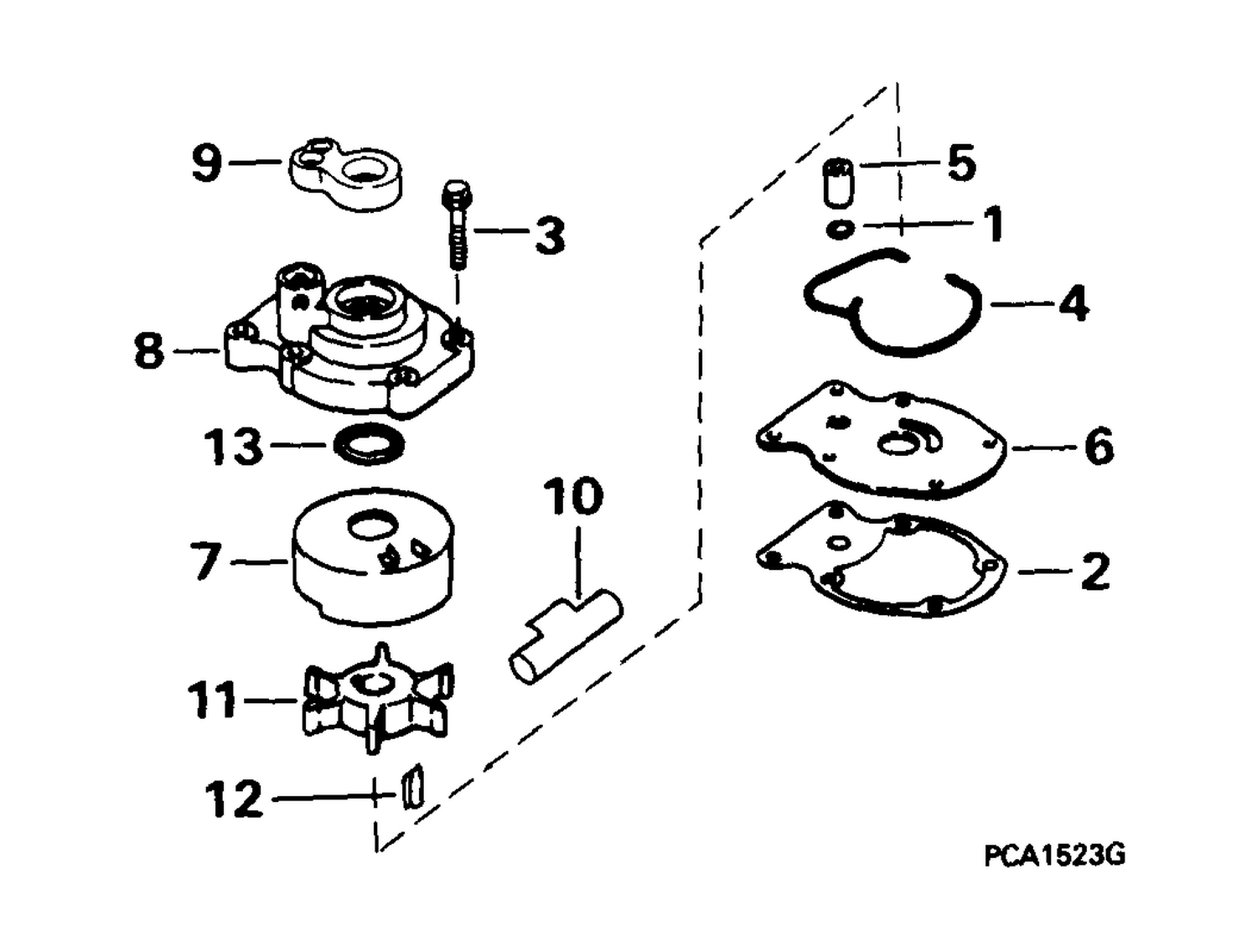 CHROME PUMP KITS 25, 35 (3-CYLINDER)