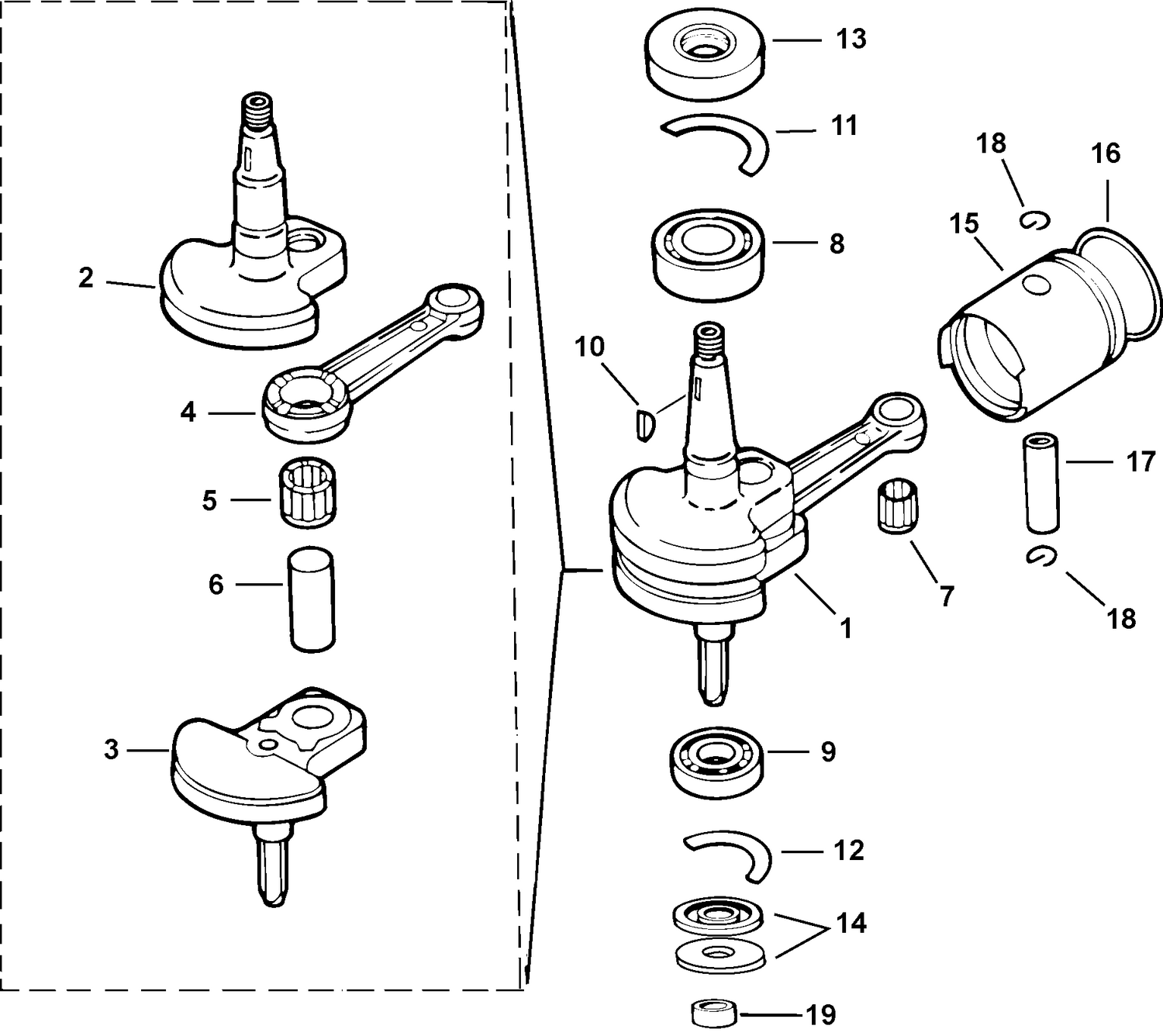 PISTON & CRANKSHAFT