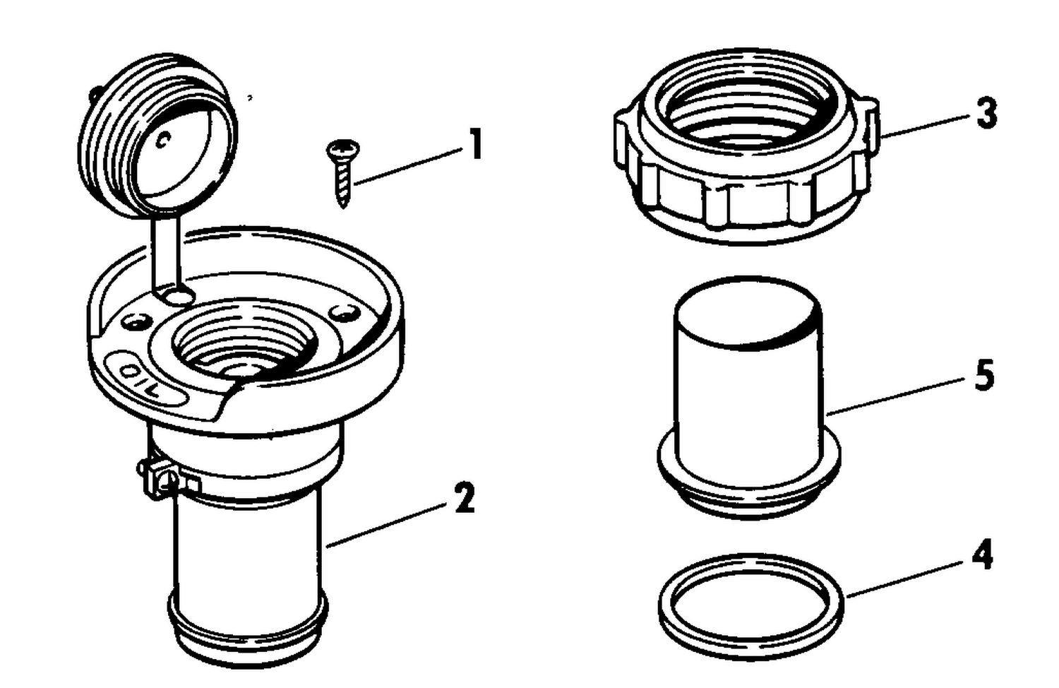 REMOTE OIL FILL KIT - 1.8, 3.0 & 3.5 GALLON TANK