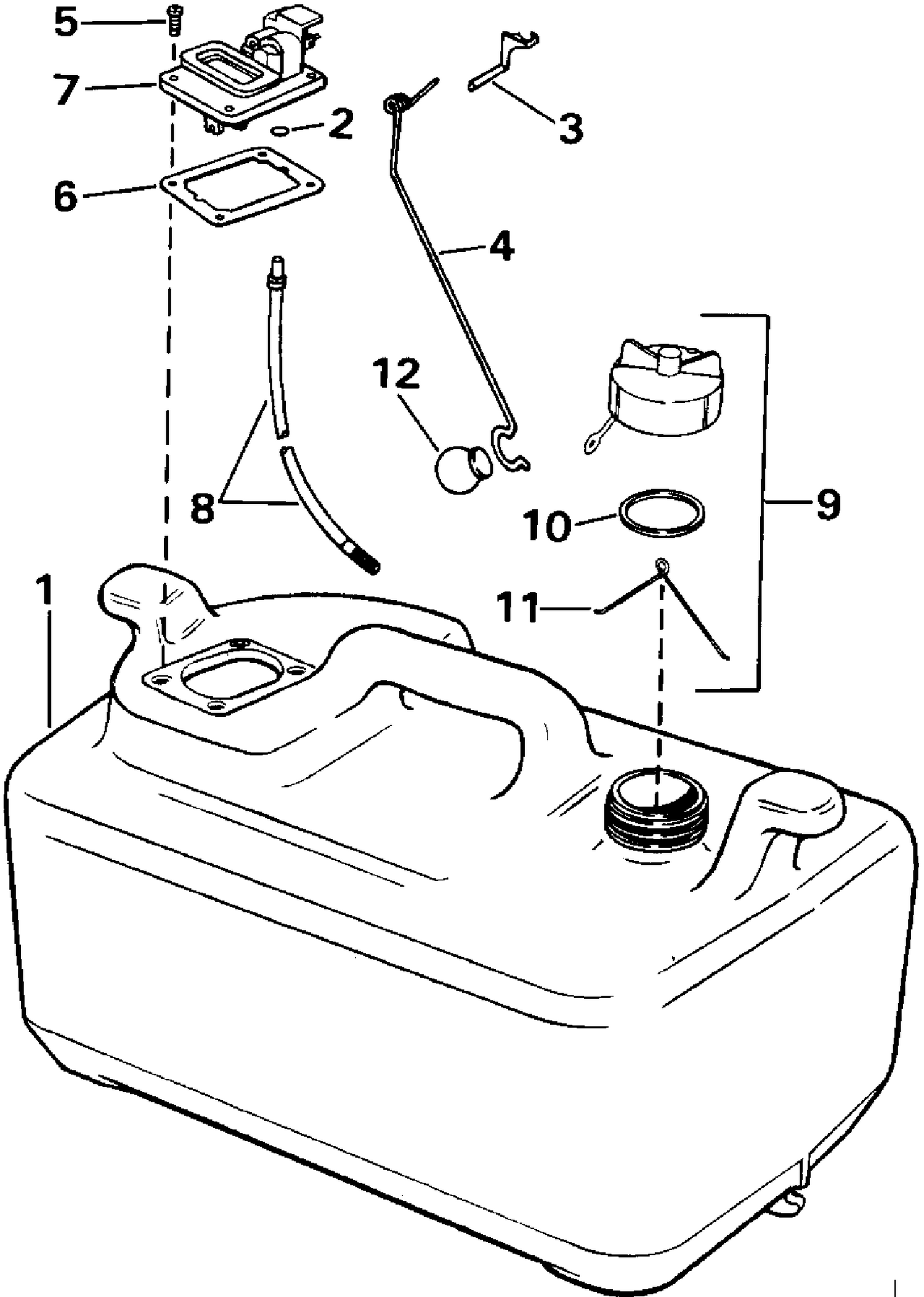 FUEL TANK P/N 175106