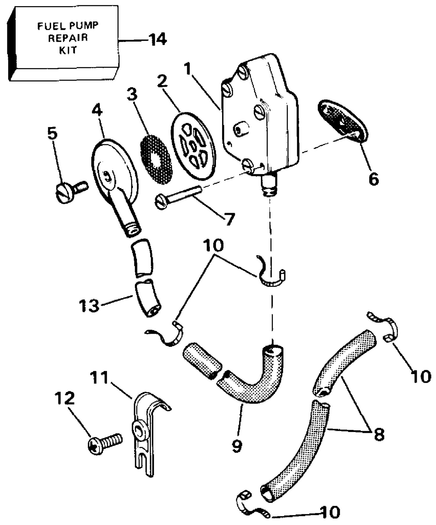 FUEL PUMP AND FILTER