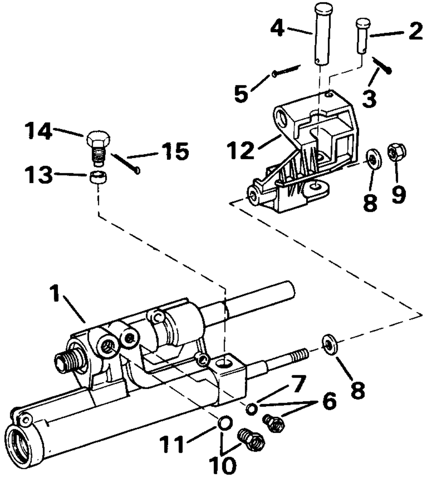 POWER STEERING CYLINDER