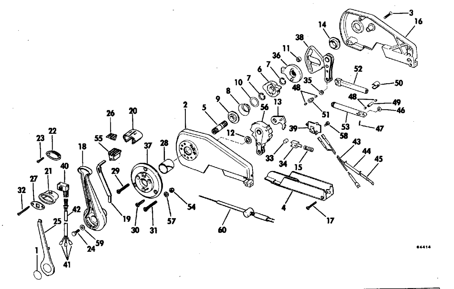 REMOTE CONTROL ASSEMBLY-CONCEALED SIDE MOUNT