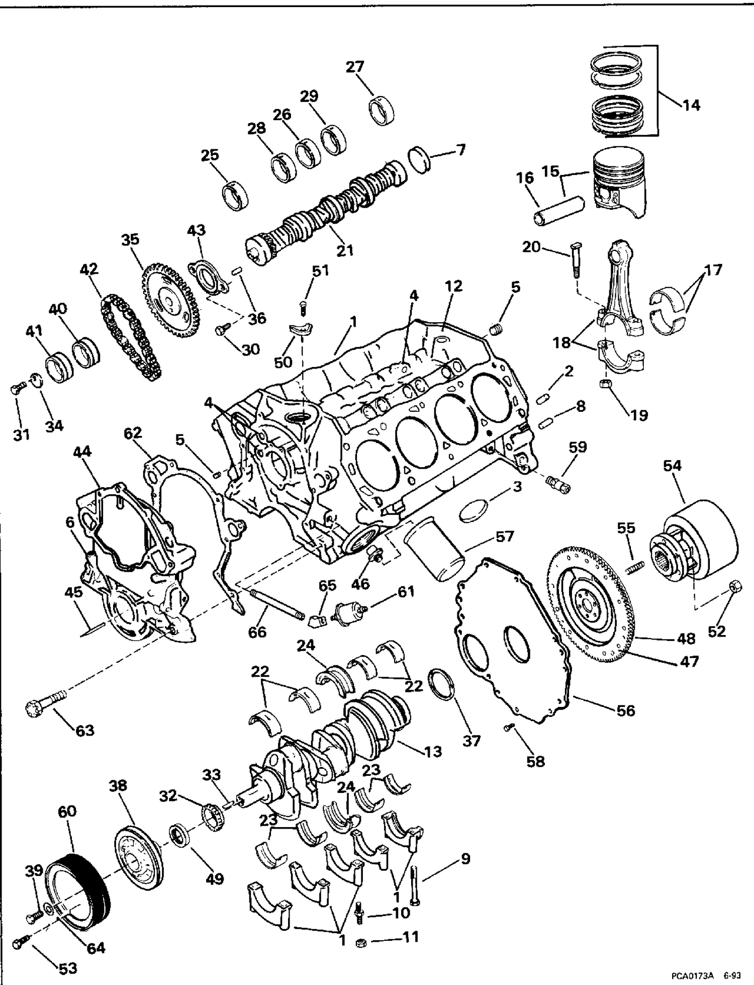 CRANKCASE - 5.8 LITRE