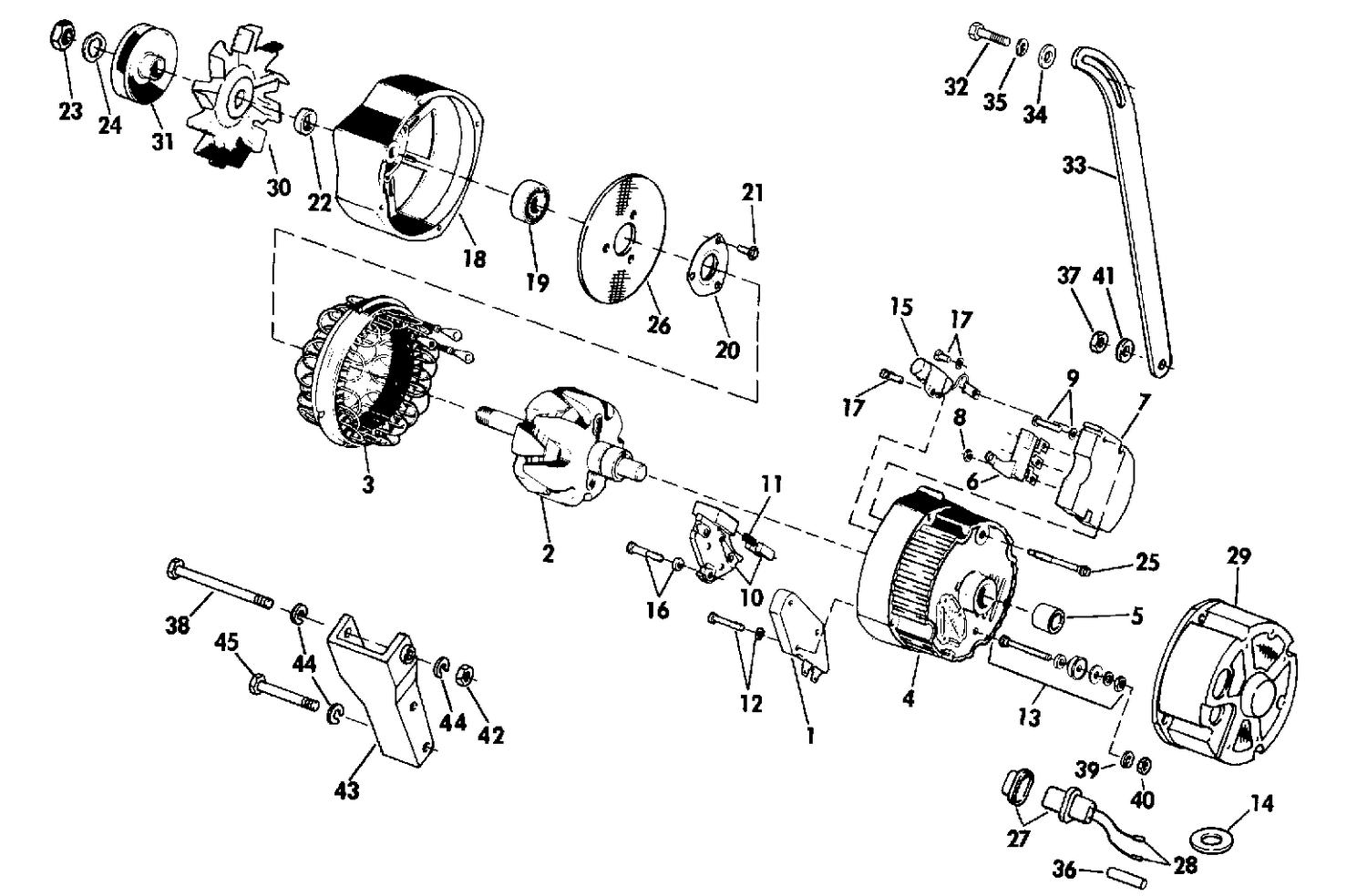ALTERNATOR GROUP DELCO REMY