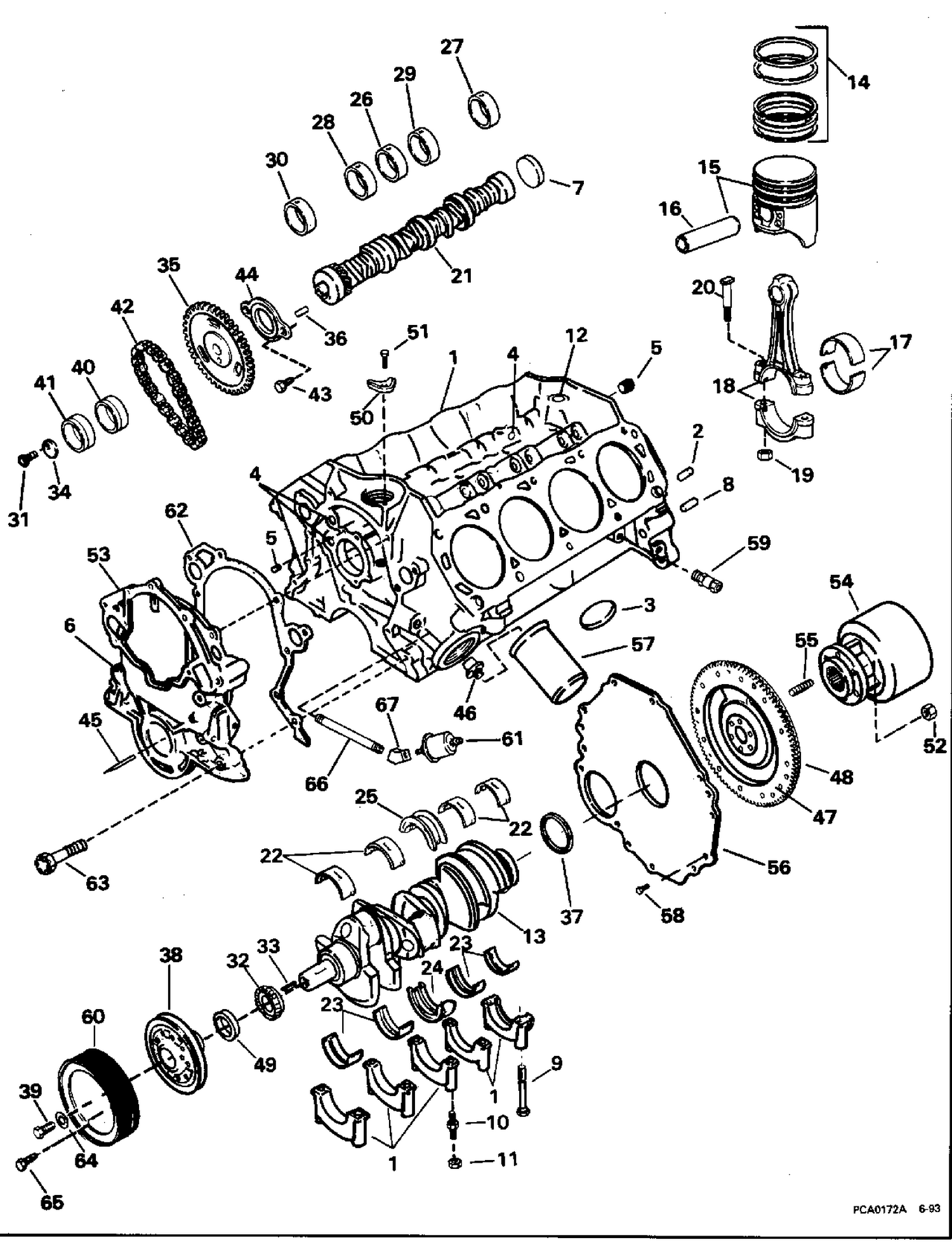 CRANKCASE - 5.0 LITRE