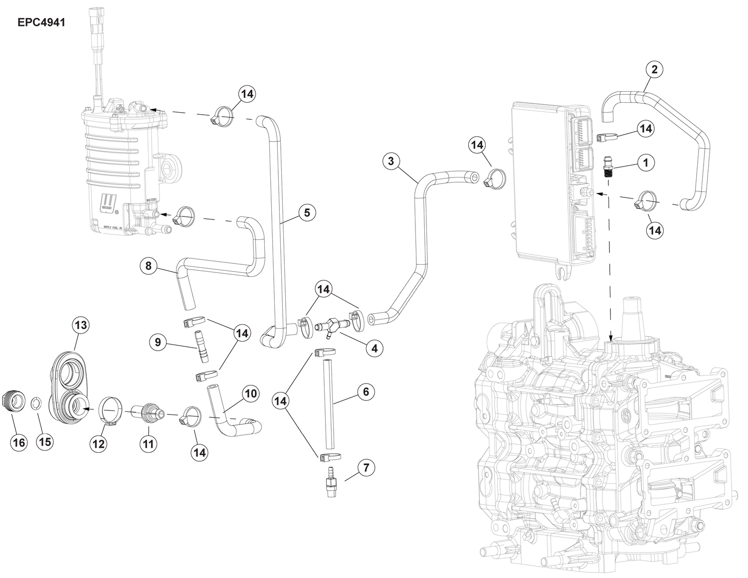 Assembly diagram