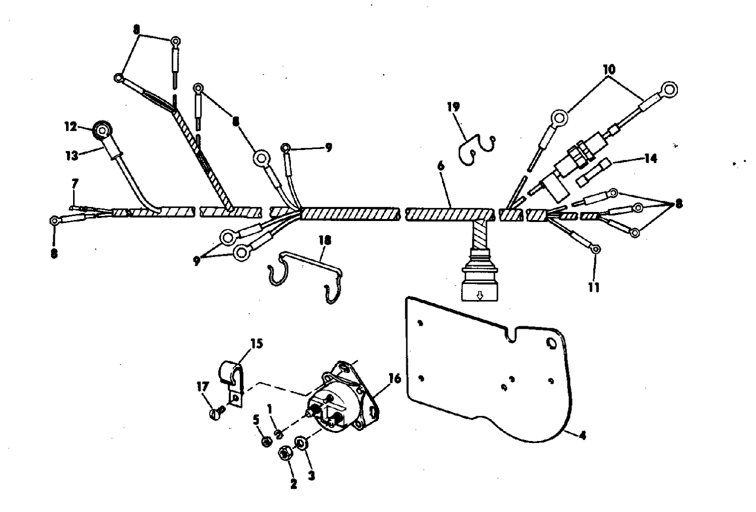 SOLENOID AND CABLE GROUP