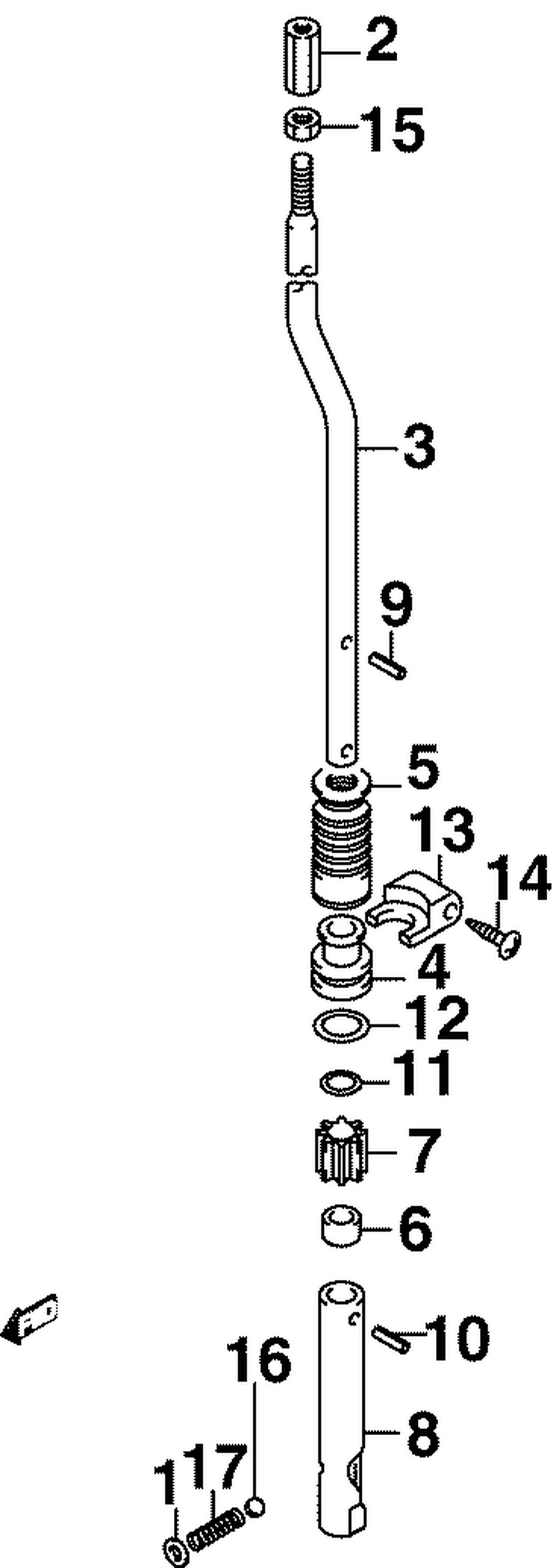 SHIFT ROD