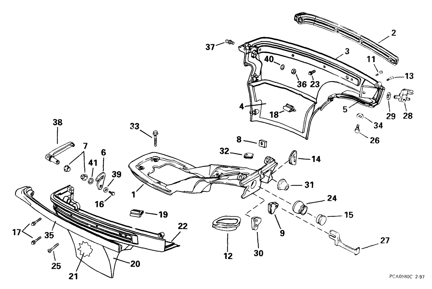 LOWER ENGINE COVER