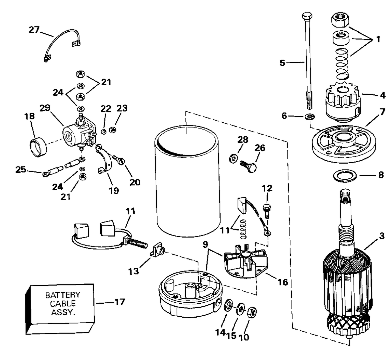 ELECTRIC STARTER & SOLENOID