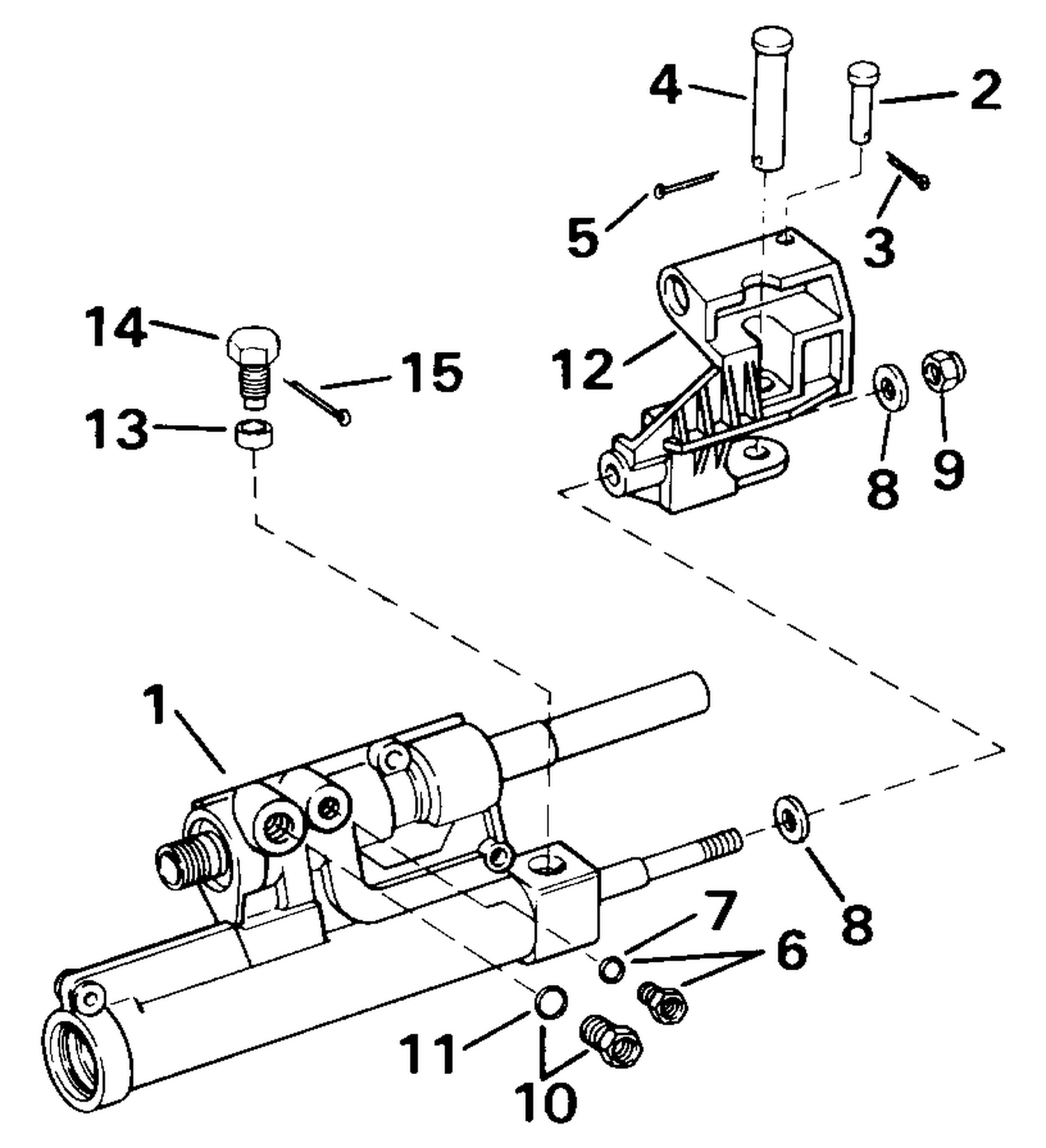 POWER STEERING CYLINDER