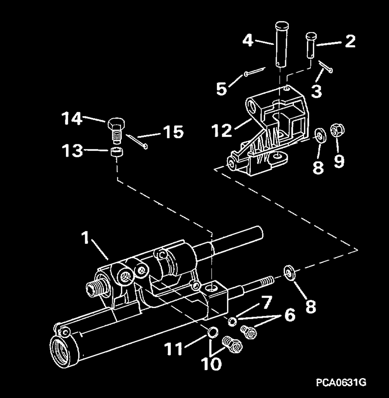 POWER STEERING CYLINDER